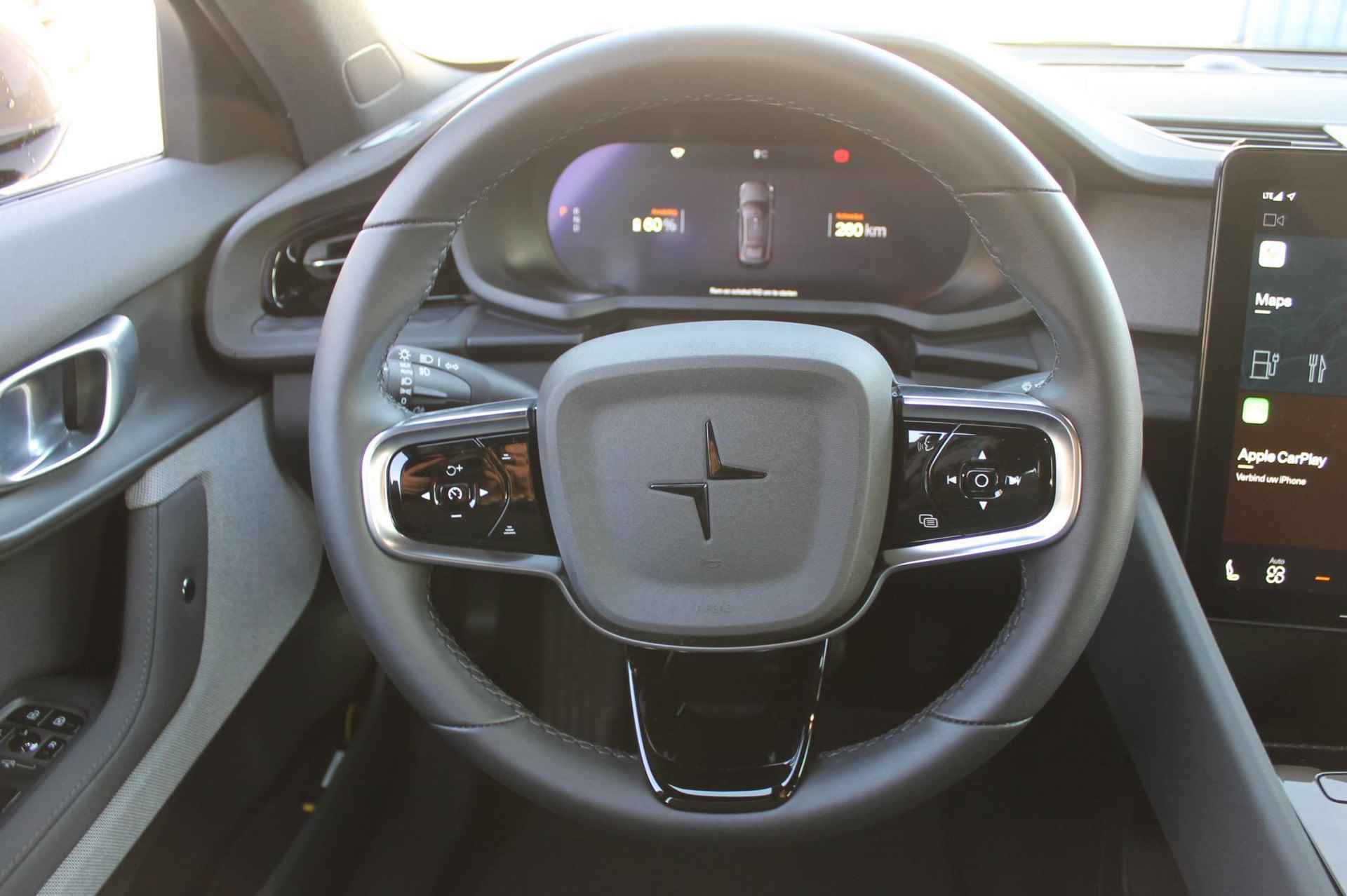 Polestar 2 Long Range Single Motor 78 kWh 232PK Automaat / Google Navigatie / Apple Carplay / Bereik tot 471km / 360 graden rondom zicht camera / 19" lichtmetalen velgen / Elektrisch verstelbare bestuurdersstoel met geheugen - 15/37