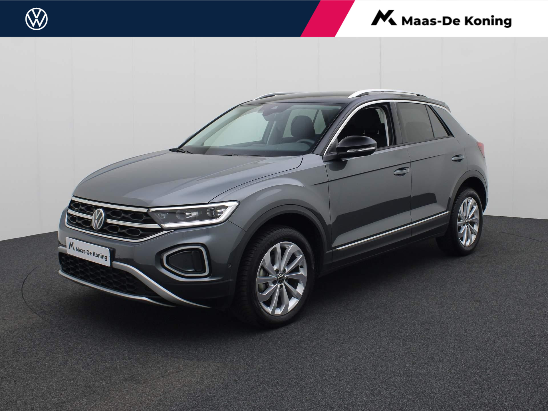 Volkswagen T-Roc 1.5TSI/150PK Style DSG · Navigatie · Parkeersensoren · Trekhaak · Garantie tot januari 2026