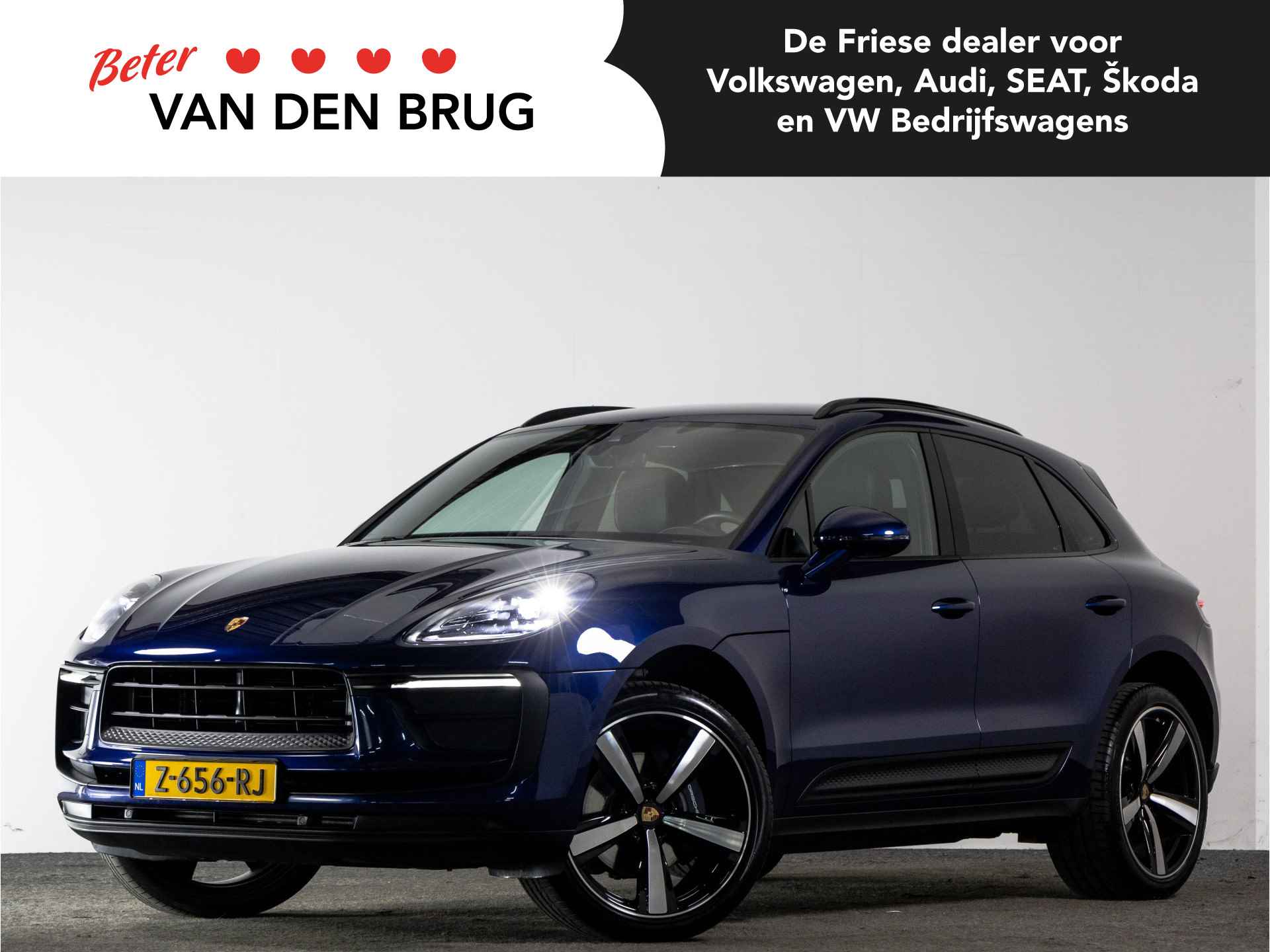 Porsche Macan 2.0 265 pk PDK | LED | Keyless | Leder | 21"velgen | Bose | Elektr. stoelen | - 1/58