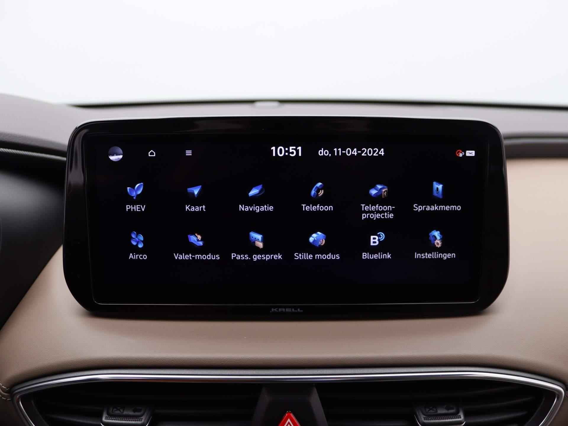 Hyundai Santa Fe 1.6 T-GDI PHEV Comfort Smart Automaat | Airco | Navigatie | Achteruitrijcamera | Cruise Control | Lederen Bekleding | Trekhaak - 17/47