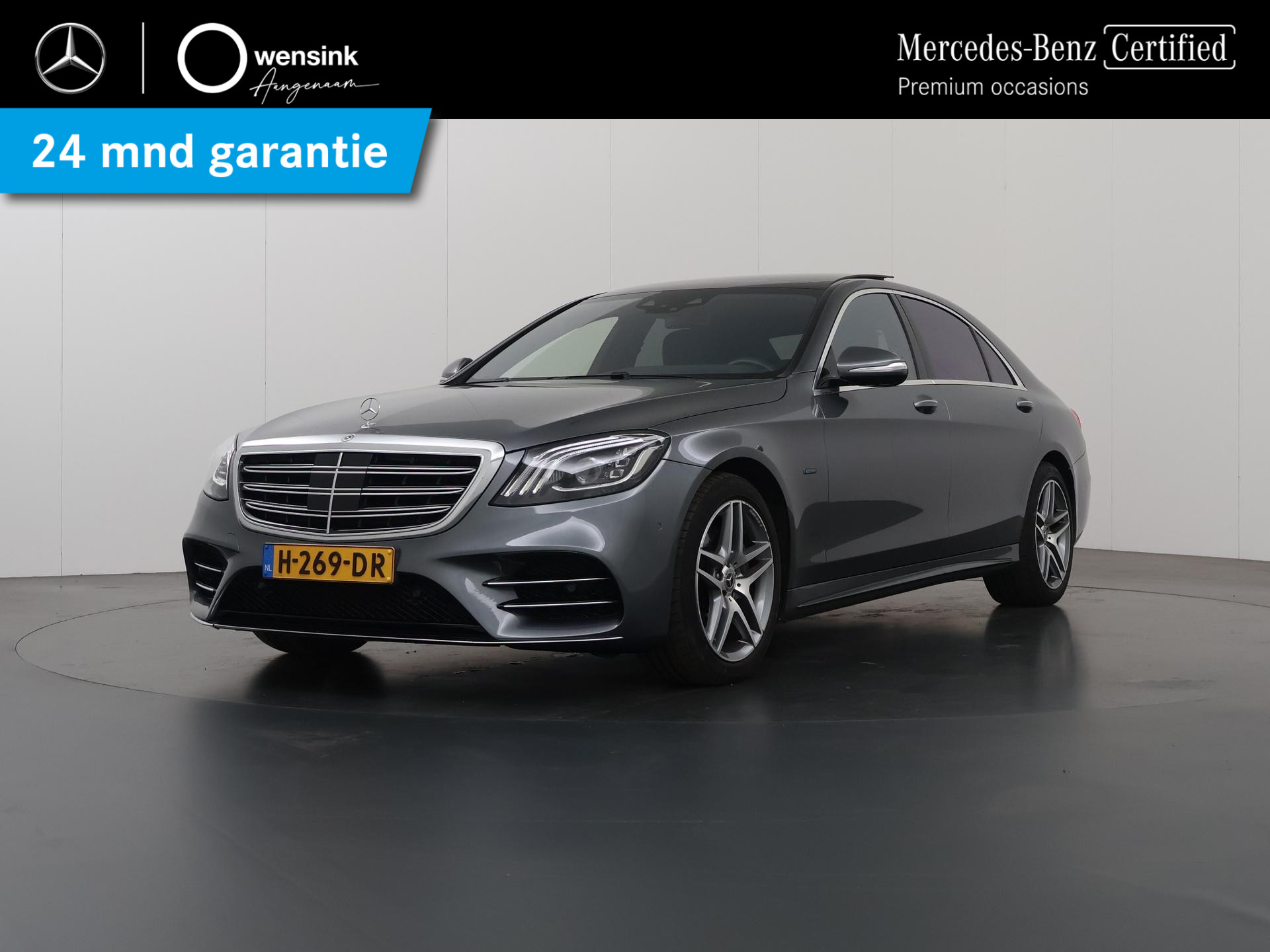 Mercedes-Benz S-klasse 560 e Lang Premium Plus | Parkeercamera | Panoramadak |  Adaptieve Cruise Control | Keyless Go |