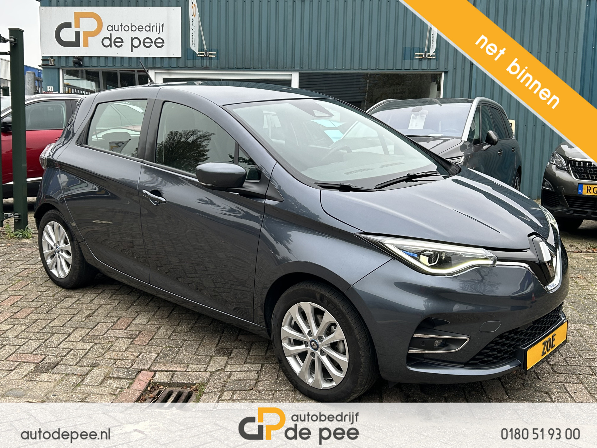 Renault ZOE R135 Intens 52 kWh (€ 11350 NA SUBSIDIE) GARANTIE/SUBSIDIE/BATTERIJHUUR/CARPLAY/CAMERA/STOELVERW./DAB+/AIRCO/CRUISE rijklaarprijs!