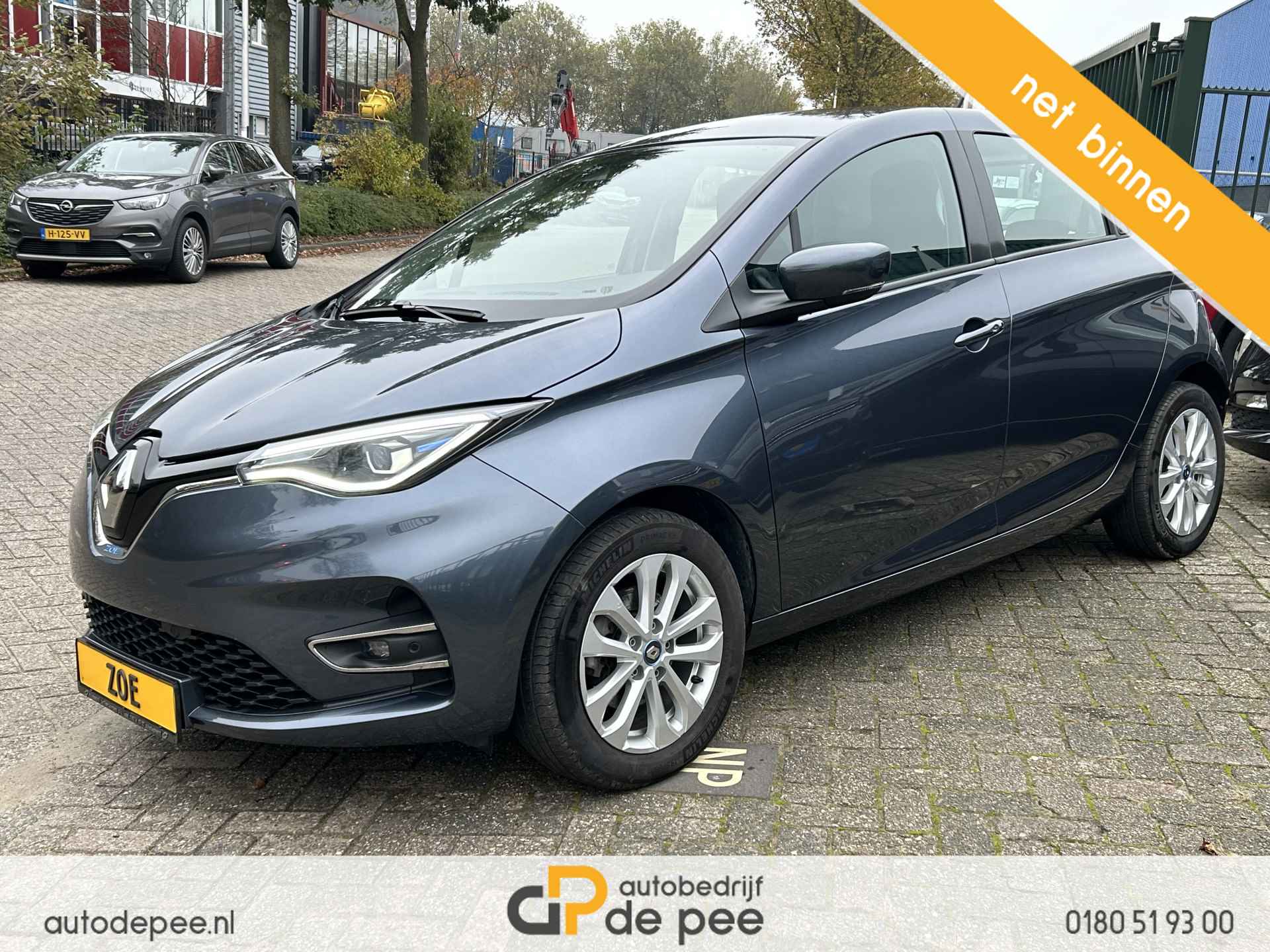 Renault ZOE R135 Intens 52 kWh (€ 11350 NA SUBSIDIE) GARANTIE/SUBSIDIE/BATTERIJHUUR/CARPLAY/CAMERA/STOELVERW./DAB+/AIRCO/CRUISE rijklaarprijs! - 2/18