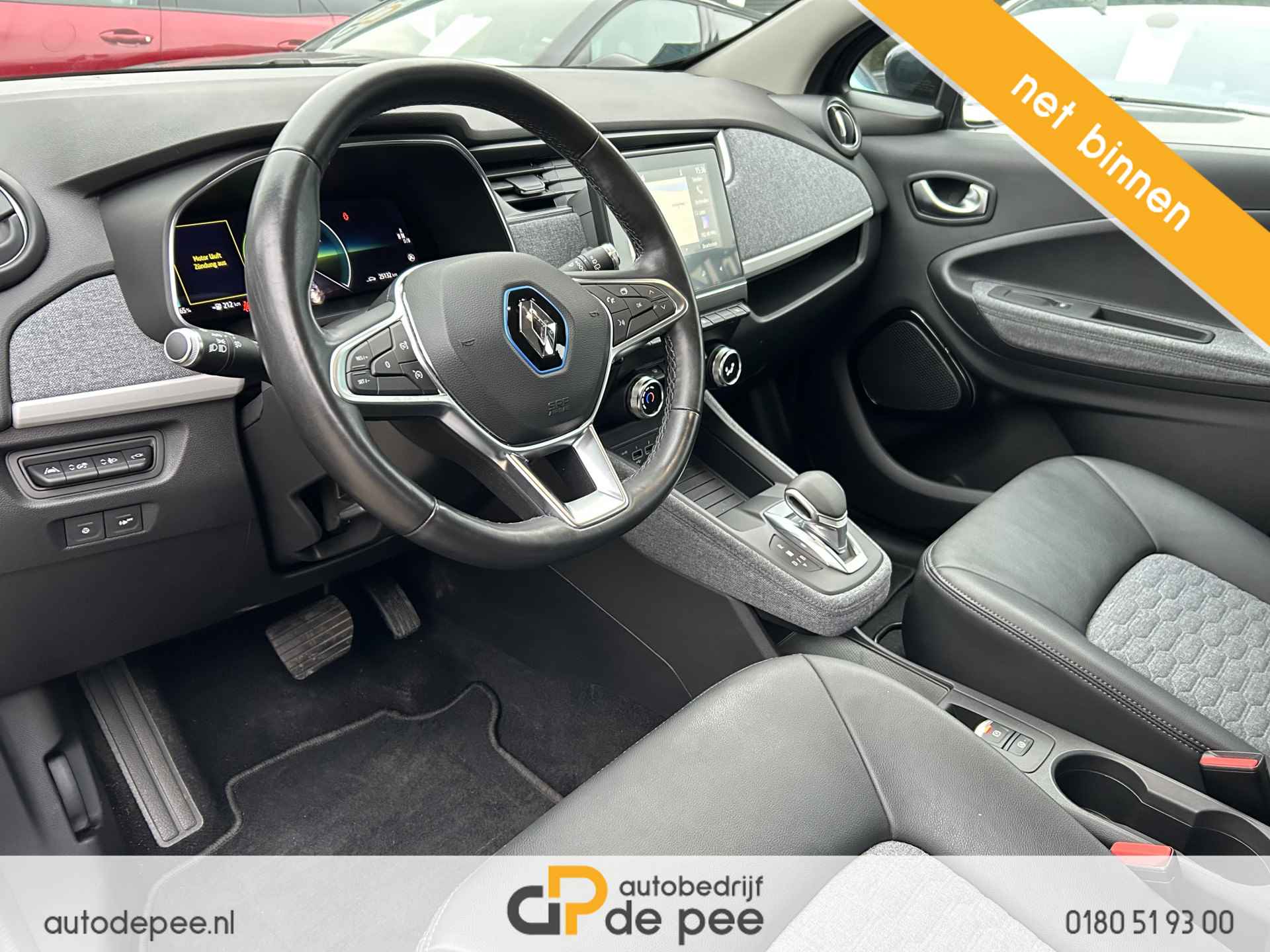 Renault ZOE R135 Intens 52 kWh (€ 11350 NA SUBSIDIE) GARANTIE/SUBSIDIE/BATTERIJHUUR/CARPLAY/CAMERA/STOELVERW./DAB+/AIRCO/CRUISE rijklaarprijs! - 4/18