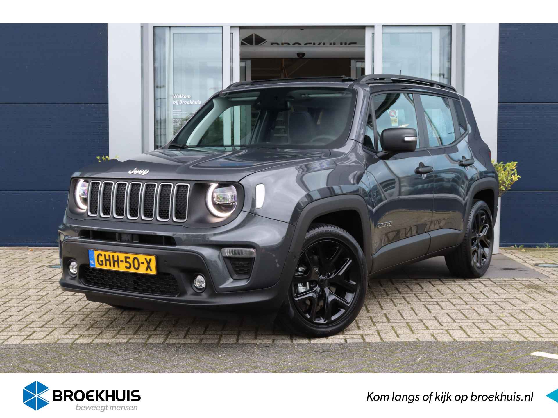 Jeep Renegade 1.5T e-Hybrid Summit | Schuif/kantel dak | Camera | ACC | Stuur + Stuur verwarming - 1/46