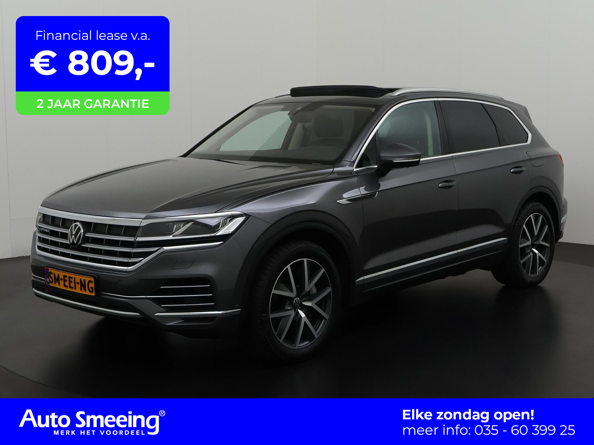 Volkswagen Touareg 3.0 TSi eHybrid Plug-In Atmosphere | Luchtvering | Trekhaak | Panoramadak | Zondag Open!