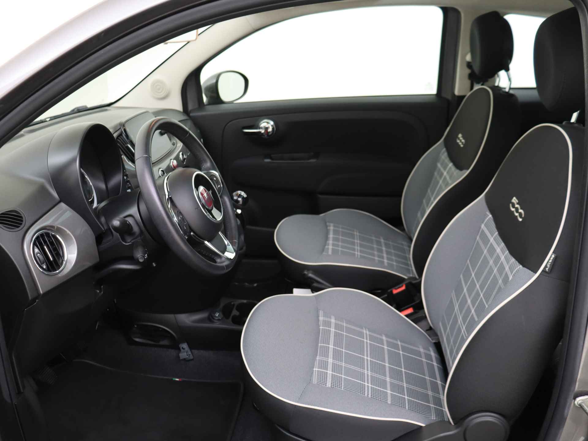 Fiat 500 0.9 TwinAir Turbo Lounge | Navigatie | Panorama dak | Lichtmetalen Velgen - 10/32