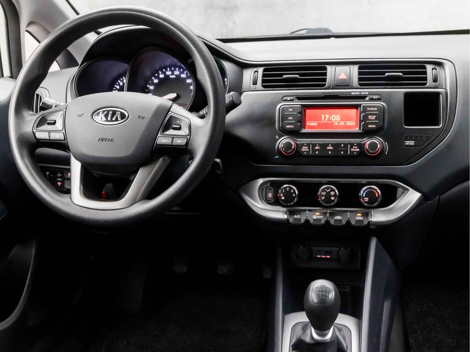 Kia Rio 1.4 CVVT Super Sport (5 DEURS, AIRCO, LM VELGEN, PARKEERSENSOREN, SPORTSTOELEN, MULTIFUNCTIONEEL STUURWIEL, ELEK RAMEN, NIEUWSTAAT) - 7/30