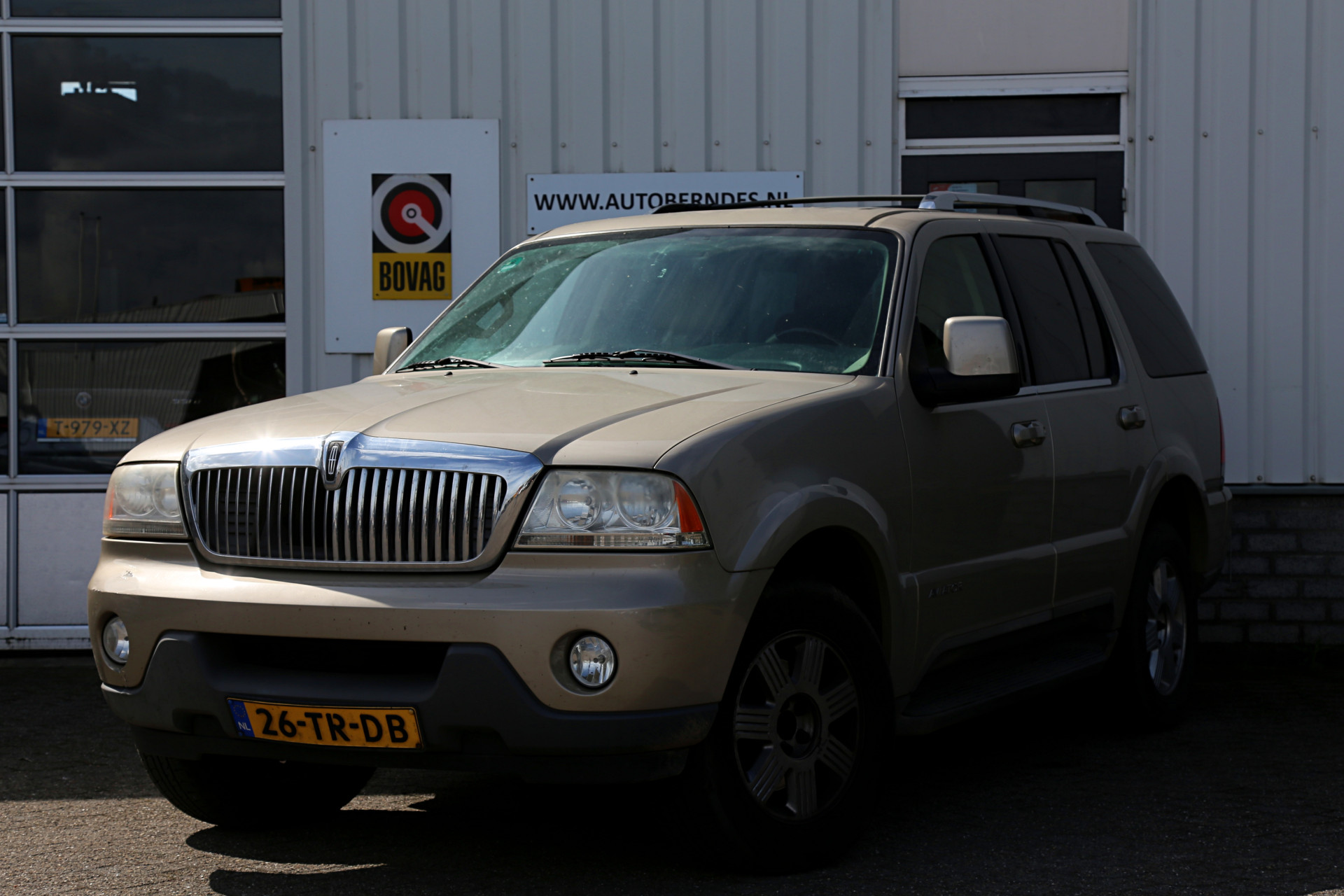 Lincoln Aviator 4.6 V8 6 Persoons*NL-Auto*Perfect Onderh.*Youngtimer*Trekhaak/Leder/Alpine/Cruise-Control/Climate-Control/Parkeersens./Memorie*