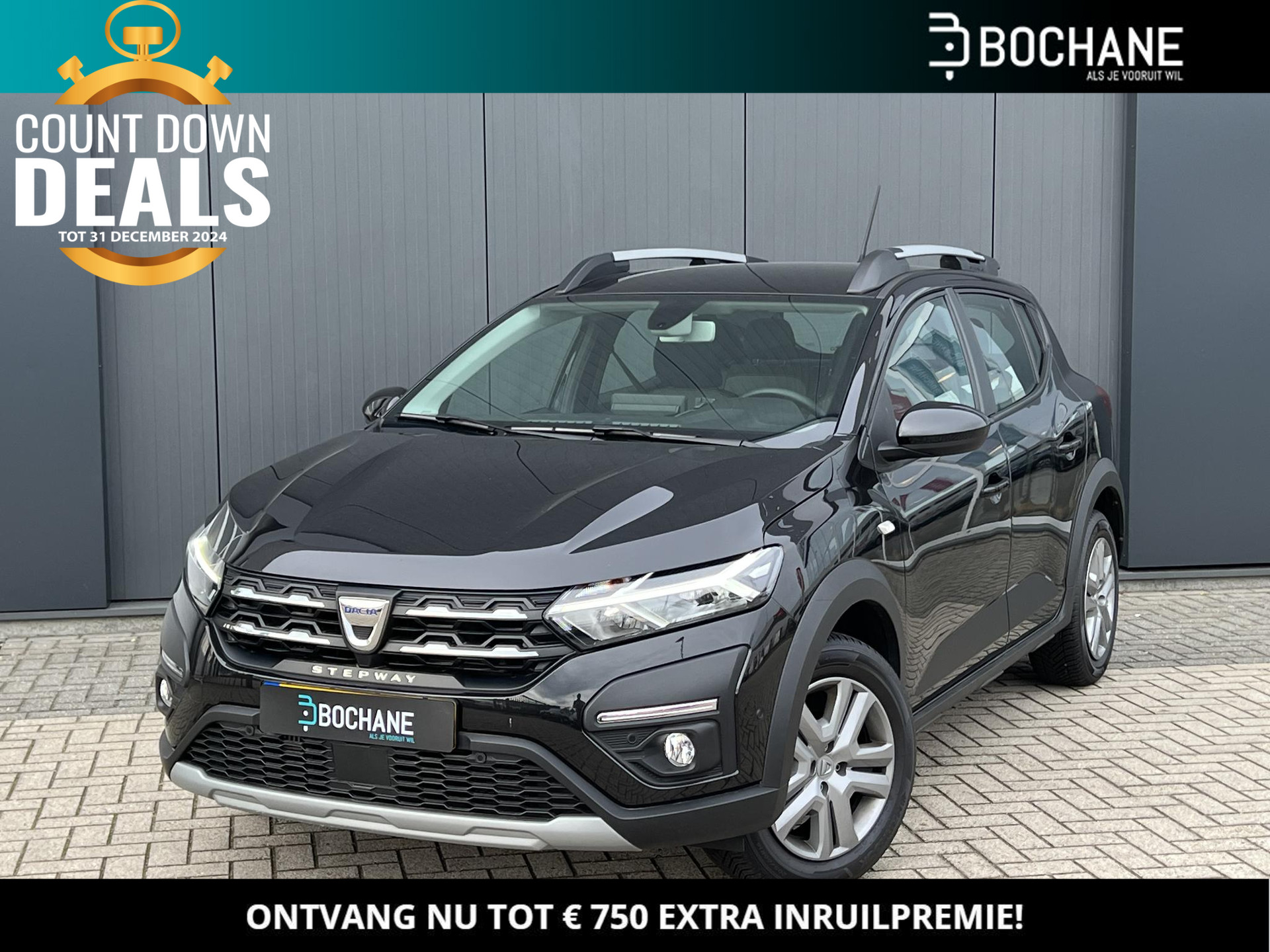 Dacia Sandero Stepway 1.0 TCe 90 CVT Expression | Automaat | Camera | Navigatie | Dodehoek Assist | All-season banden | Parkeersensoren V&A