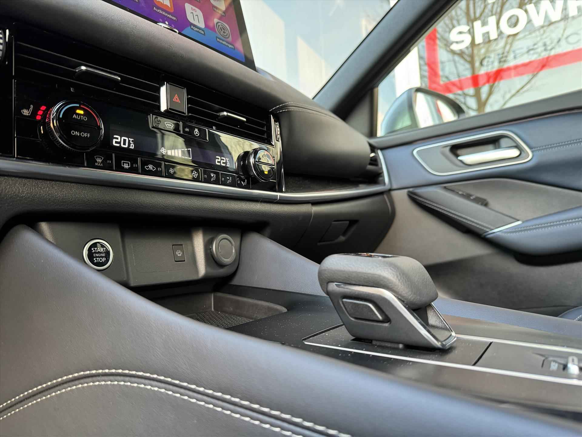 Nissan Qashqai 1.3 Mild-Hybrid 158pk Xtronic Tekna | Panoramadak | Cold Pack | Head Up | App Connect | Keyless - 24/39