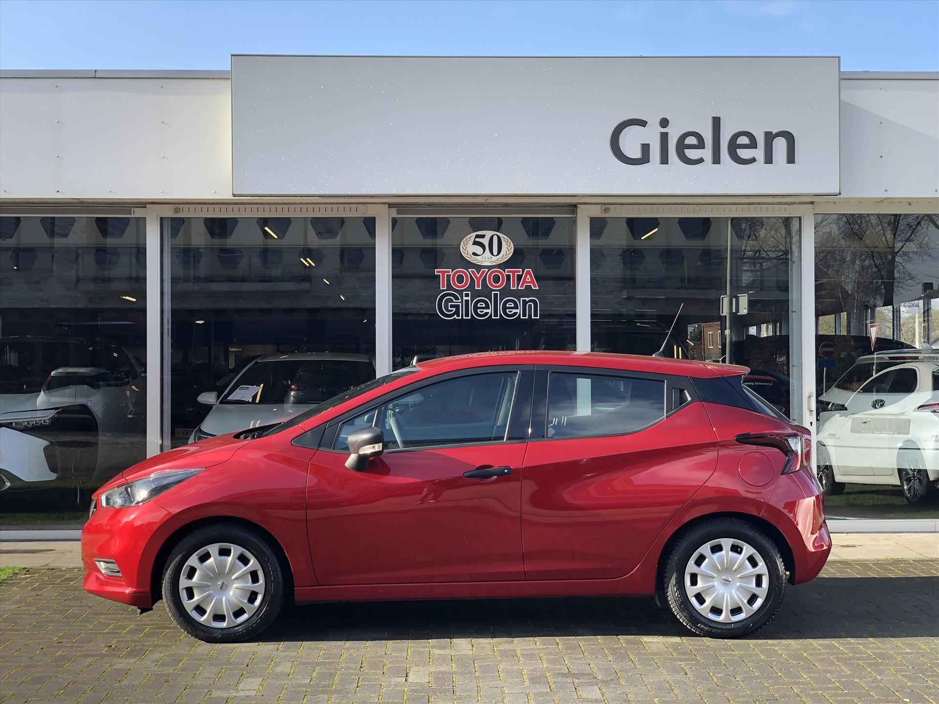 Nissan Micra 1.0 IG-T 92pk Visia + | Climate control, Stoelverwarming, Bluetooth, USB, Snelheidsbegrenzer, Lichtsensor - 5/21