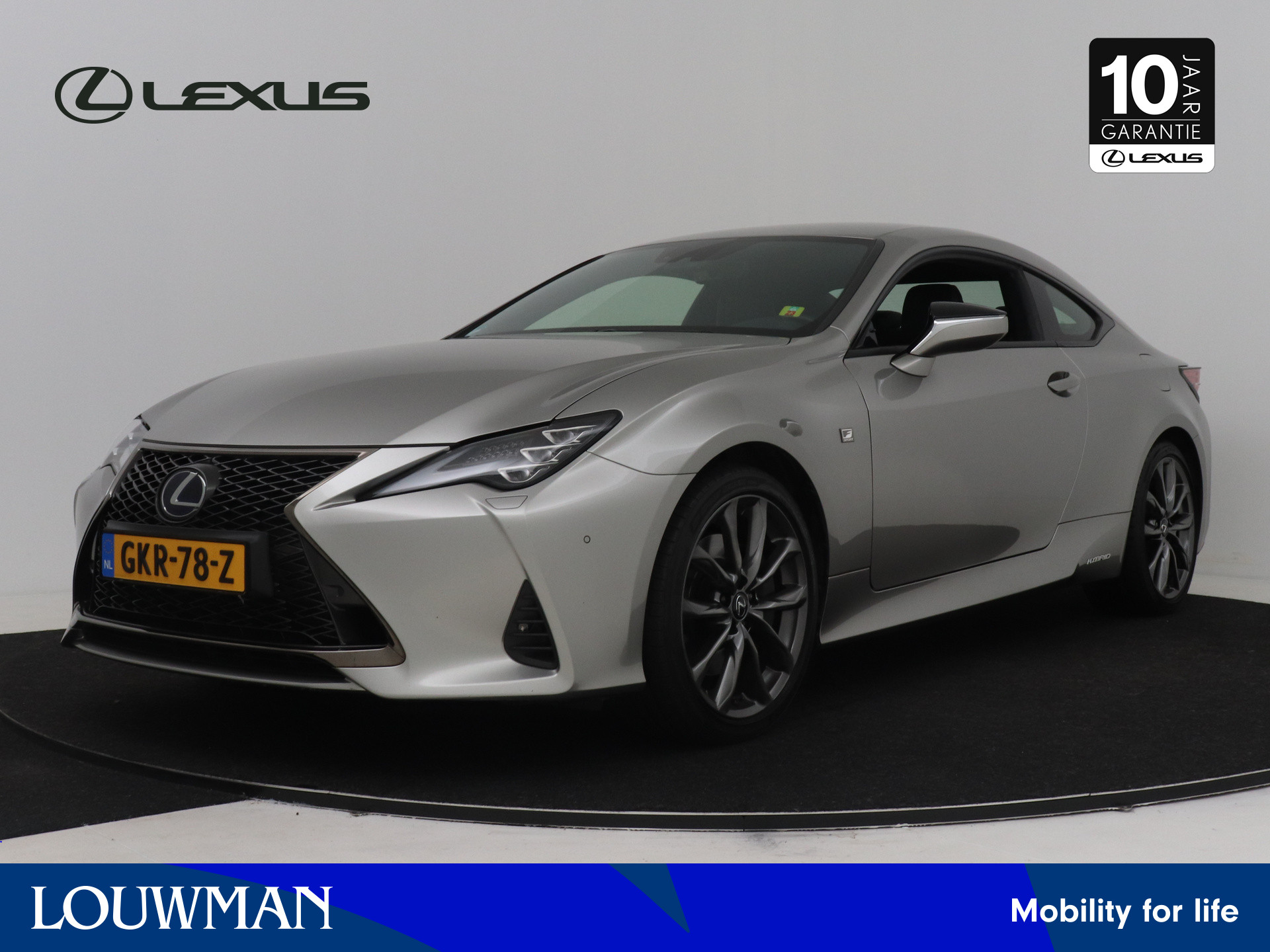 Lexus RC 300h F Sport Line Limited | Mark Levinson Audio | Navigatie | Stoelgeheugen | Stuur-/Stoelverwarming | Stoelverkoeling | Dodehoek Detectie | Ruitenwisser ontdooier |