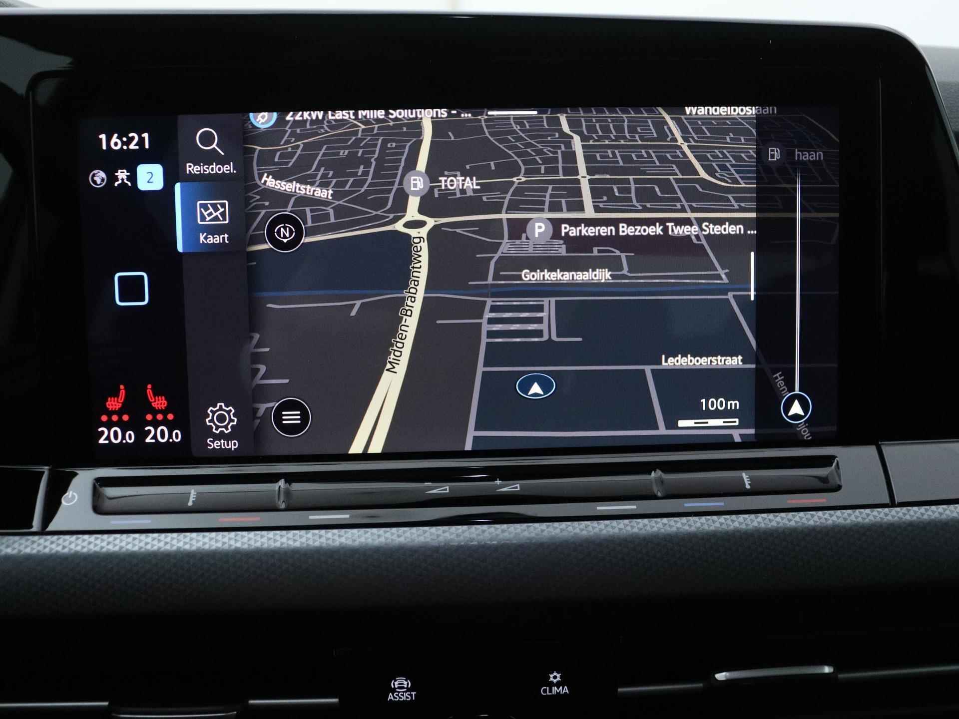 Volkswagen Golf 1.0 eTSI Life  | Automaat | Elektrisch Glazen Panorama-Dak | Apple Carplay/Android Auto | Cruise Control Adaptief | Line Assist | DAB | Zwarte Velgen | 12 Maanden Garantie | - 13/23