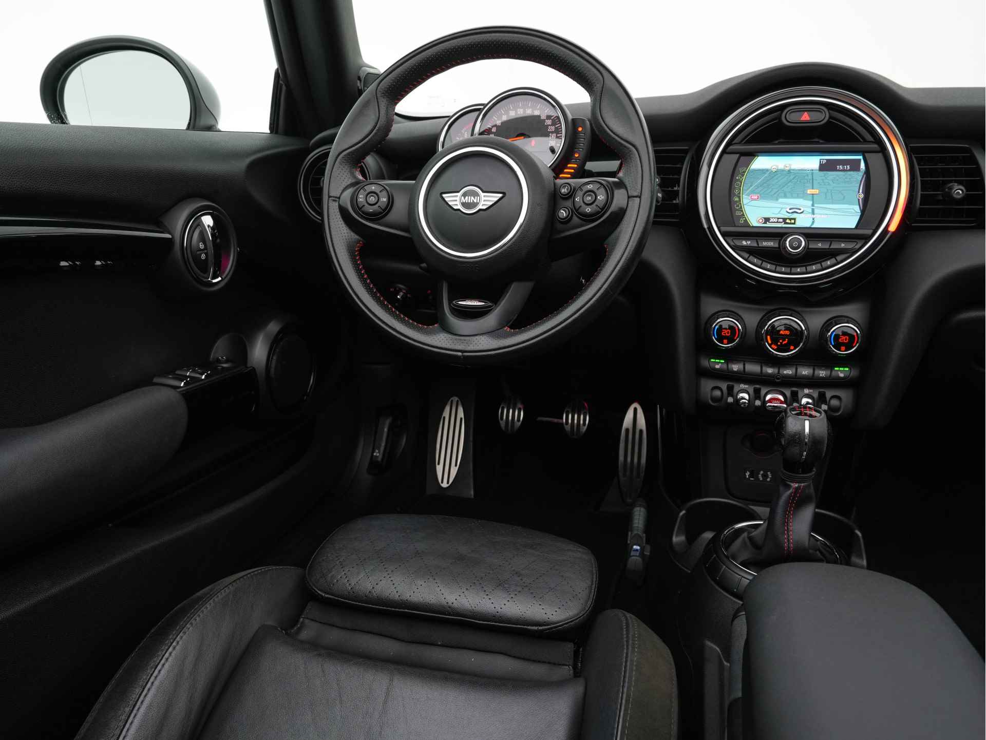 MINI Cabrio 1.5 Cooper Chili Serious Business JCW-Sport-Pack *LEATHER-MICROFIBRE | HARMAN/KARDON-AUDIO | FULL-LED | SPORT-SEATS | AMBIENT-LIGHT | HEATED-SEATS | ECC | PDC | CRUISE | NAVI-FULLMAP | AIRSCARF | 17''ALU * - 8/36