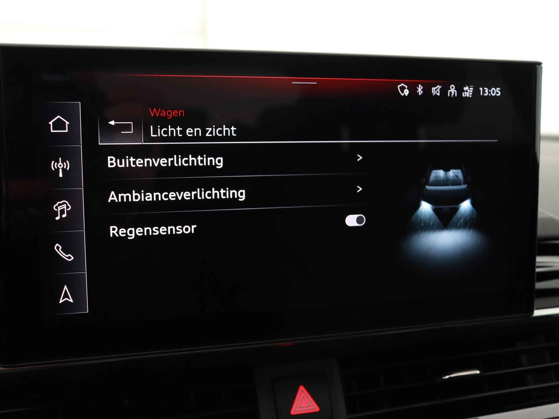 Audi A5 Sportback 40 TFSI S edition 204 PK | Automaat | S line exterieur | S line interieur | Panoramadak | | Navigatie  | Virtual cockpit | Camera | Stoelverwarming | Climate control | Lichtmetalen velgen | Getint glas | Electische kofferklep | - 26/39