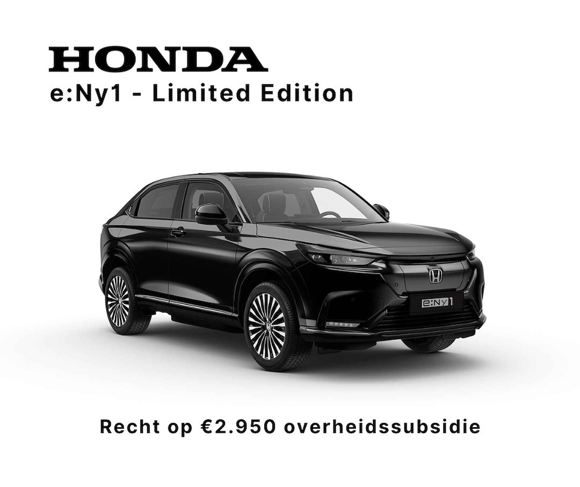 Honda E:ny1 69 kWh Limited Edition  | 2.950,- subsidie | - 1/4