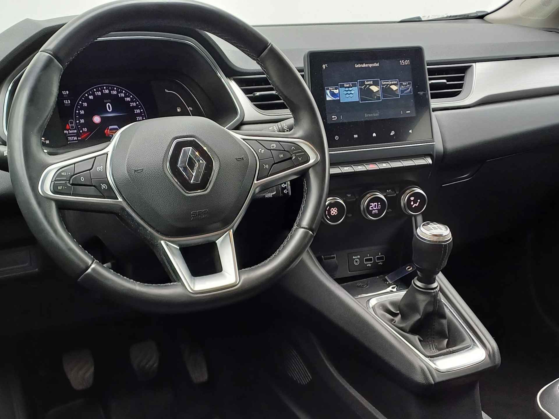 Renault Captur 1.0 TCe 100 Intens Navigatie / Parkeersensoren / Camera / LED / Climate Control / Privacy Glass - 13/34