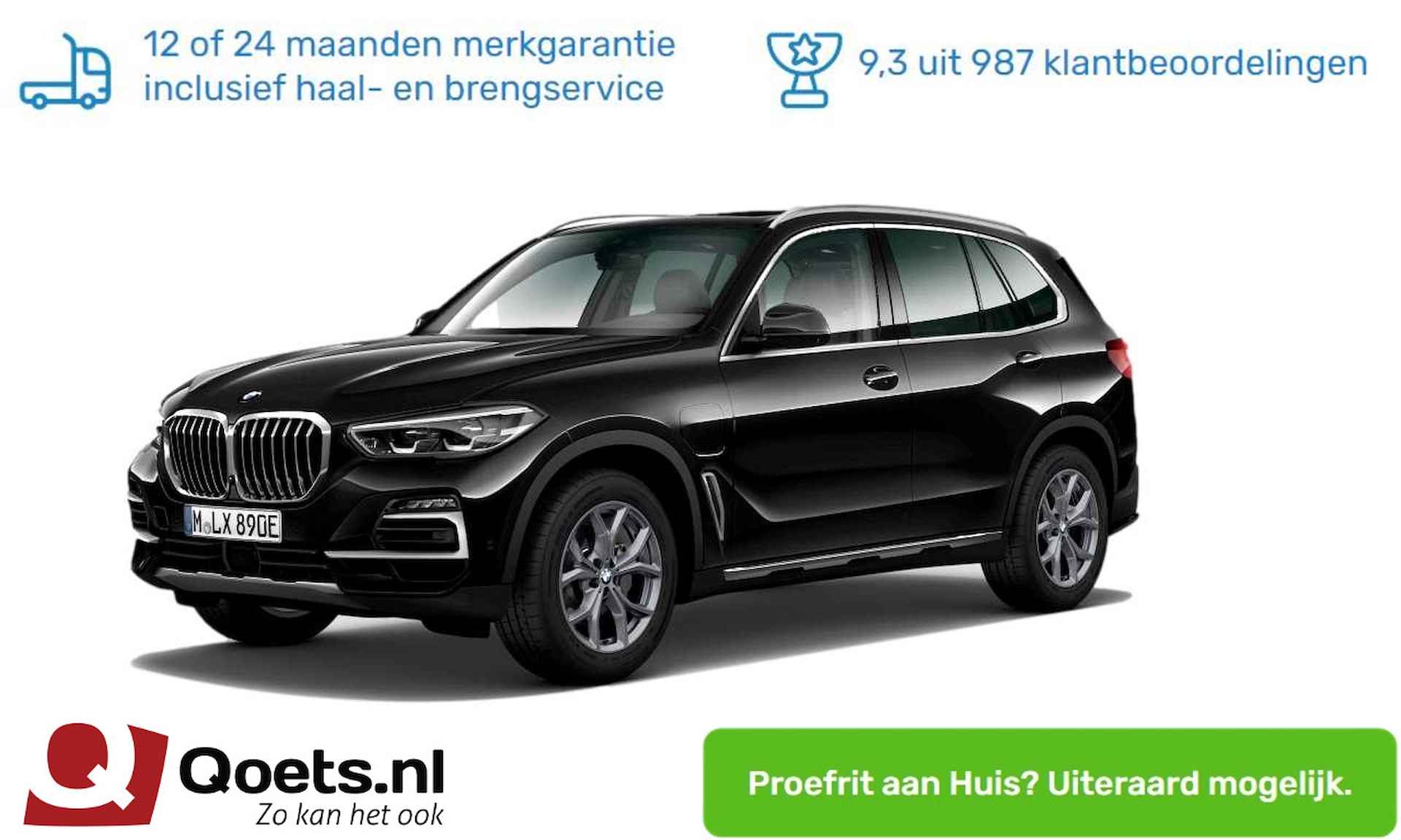 BMW X5 xDrive45e High Executive xLine - Bowers & Wilkins - Panoramadak - Driving Assistant Professional - Parking Assistant Plus - Active Steering - Privacy Glas - Ambiance verlichting - 1/7