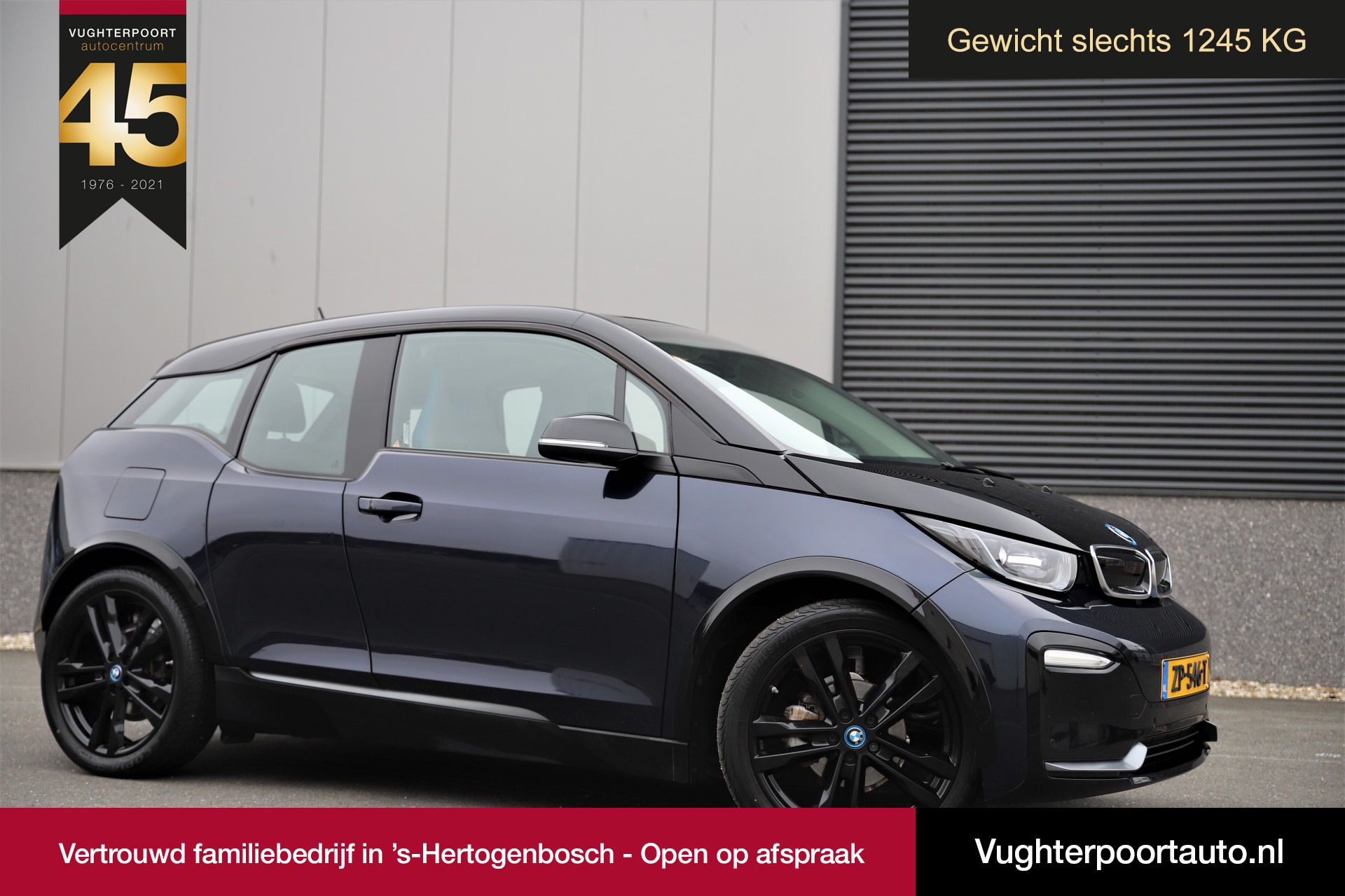 BMW i3 S 184pk Executive 120Ah 42 kWh/W-pomp/20"Jetblack/3-fase/Camera