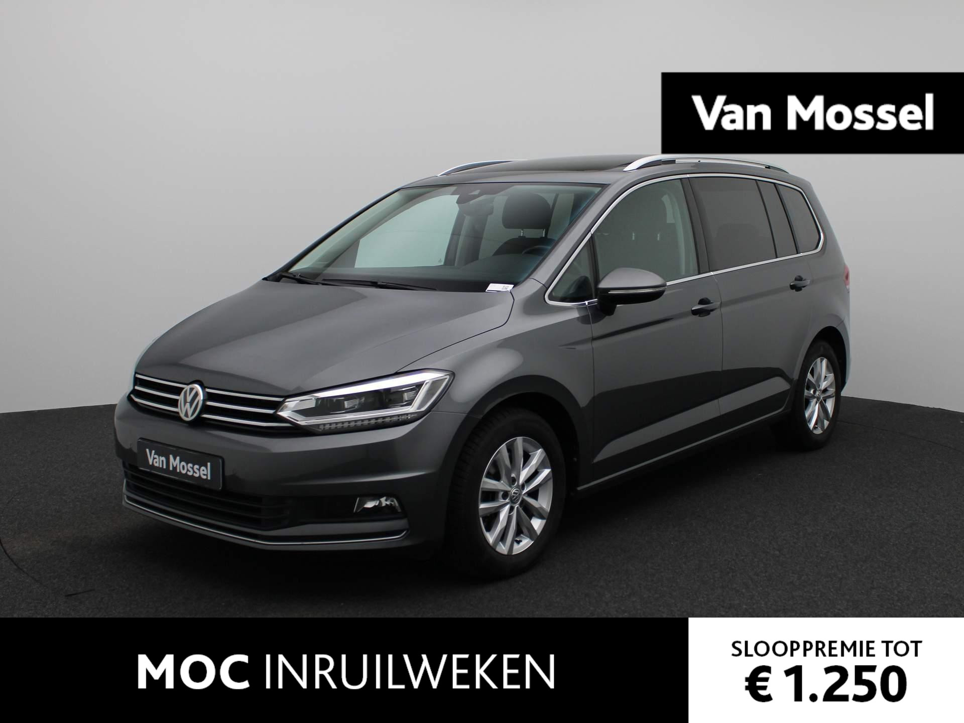 Volkswagen Touran 1.0 TSI Highline 7p | 7 Persoons | Panoramadak | Adaptieve Cruise | Apple Carplay / Android Auto | Led-Koplampen | Navigatie | Climate Control |