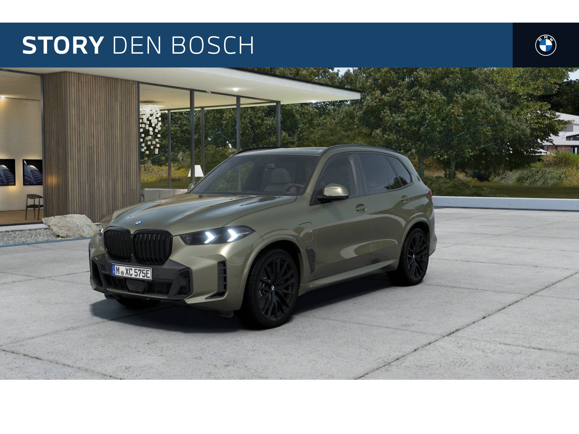 BMW X5 xDrive50e High Executive M Sport Automaat / Panoramadak / Trekhaak / Massagefunctie / Soft-Close / Parking Assistant Professional / Stoelventilatie / Adaptieve LED / Active Steering