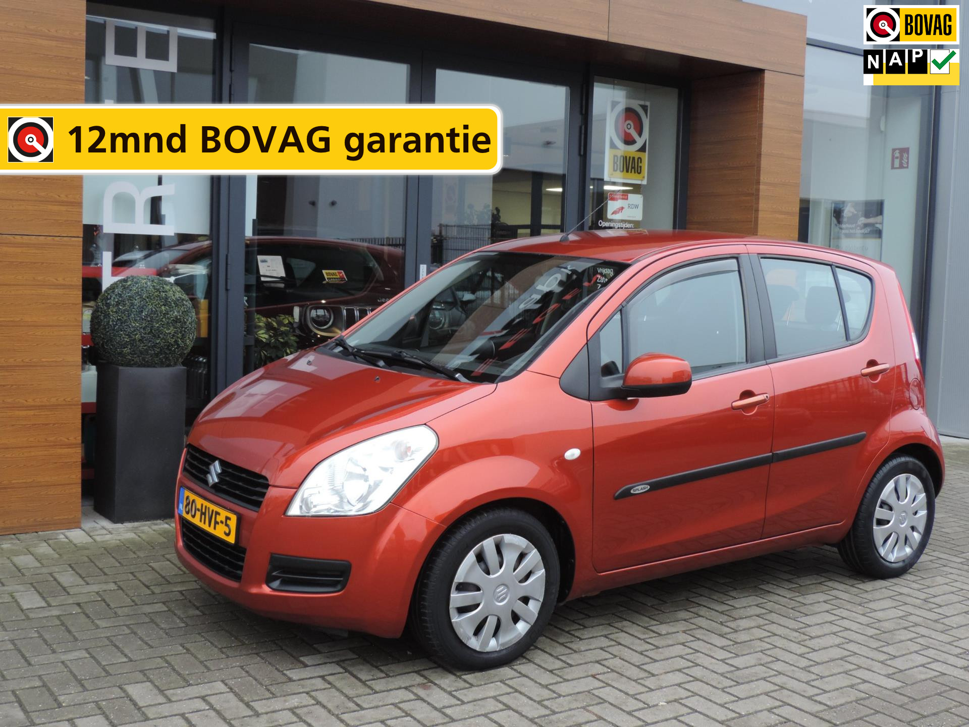 Suzuki Splash 1.2 Comfort AUTOMAAT 59.000km | Airco | Hoge instap | Nw APK | Elektr ramen | Centr vergr op afstand