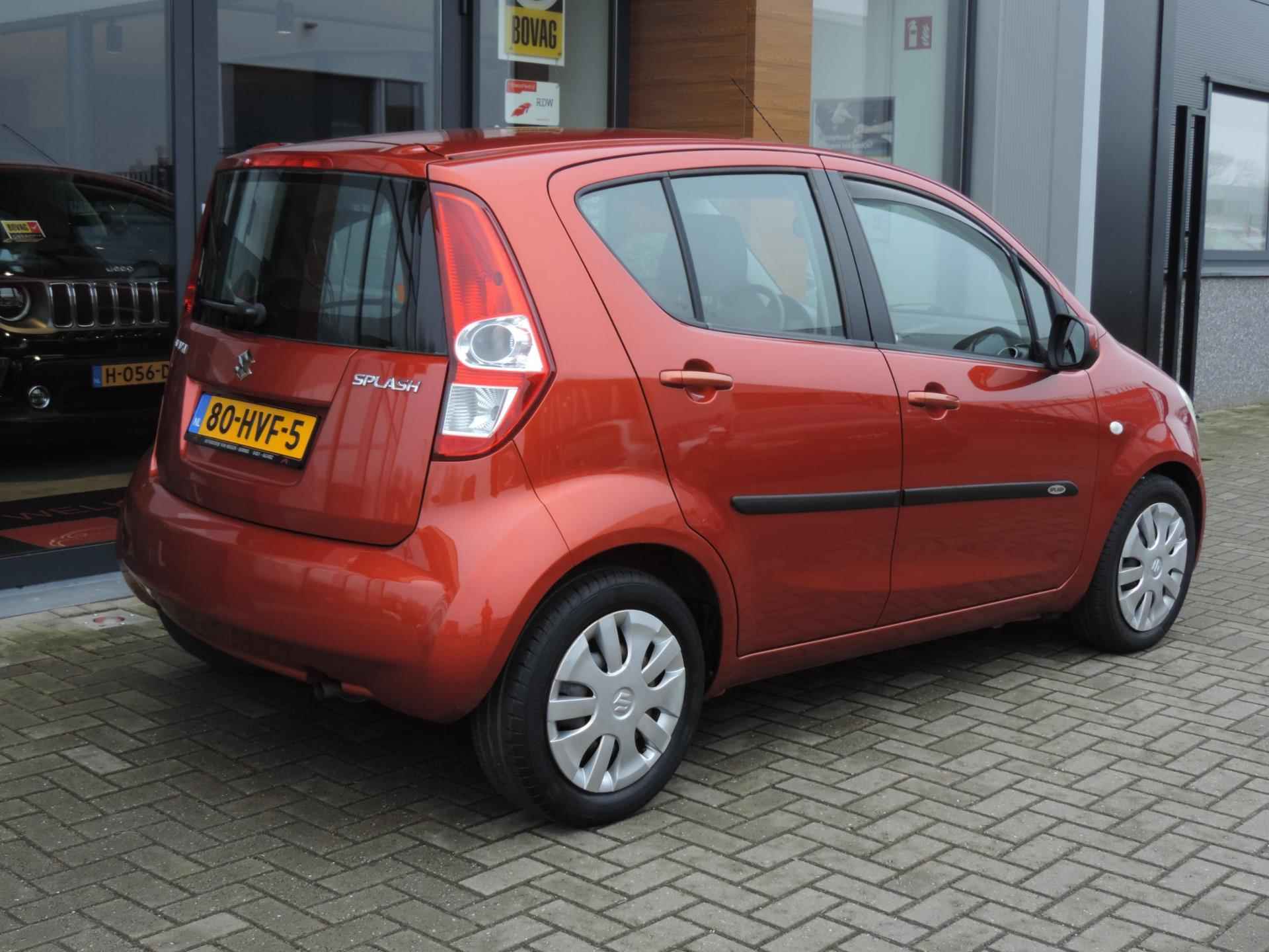 Suzuki Splash 1.2 Comfort AUTOMAAT 59.000km | Airco | Hoge instap | Nw APK | Elektr ramen | Centr vergr op afstand - 5/39