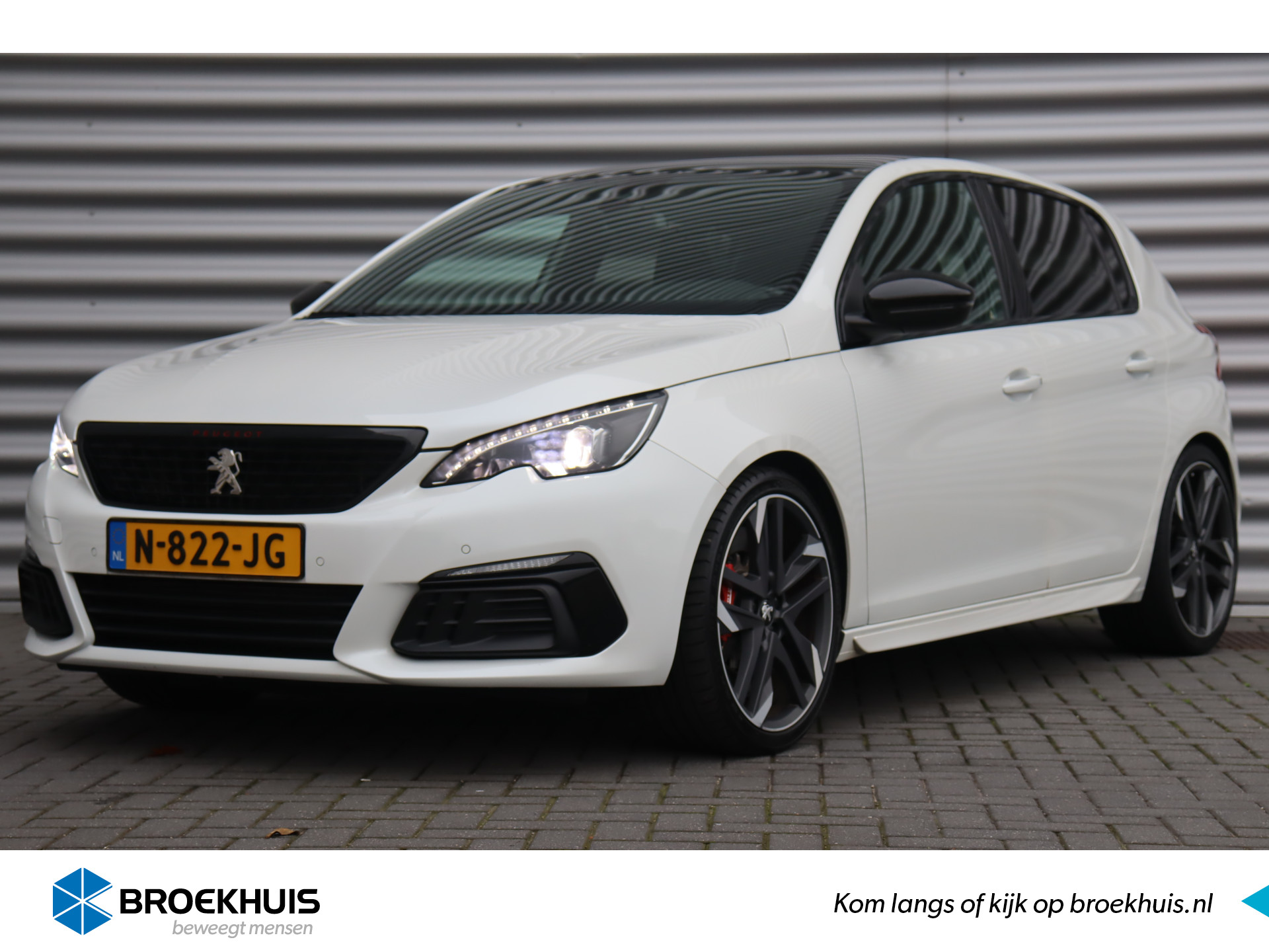 Peugeot 308 1.6 PURETECH 263PK 5-DRS GTI BY PEUGEOT SPORT / NAVI / LEDER / CLIMA / PDC / 19" BI-COLOR / UNIEK / CAMERA / DENON / KEYLESS / F