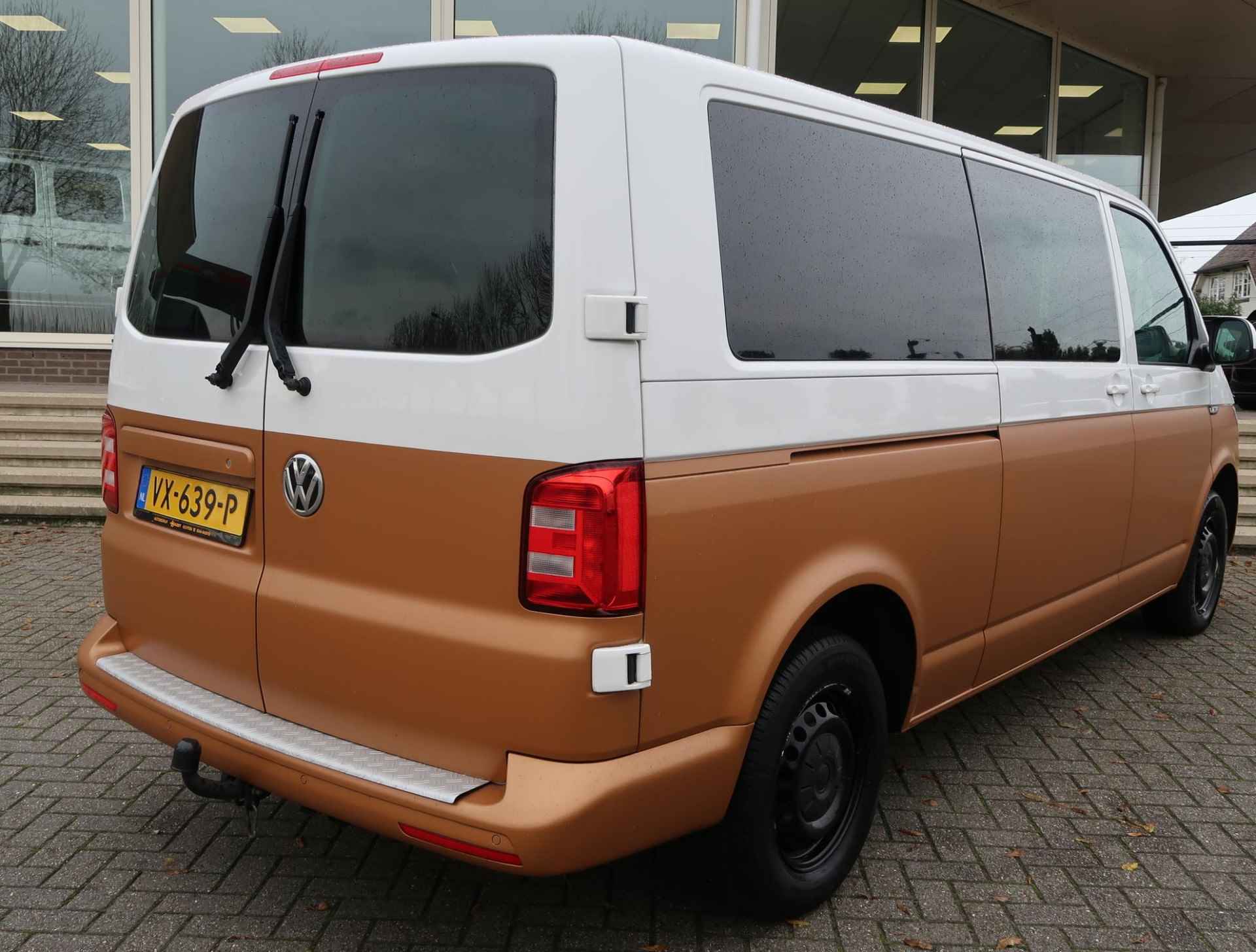 Volkswagen Transporter 2.0 TDI 150 PK DSG *MARGE* DUBBEL CABINE L2H1 EURO 6 + 2500 KG TREKHAAK - 3/27