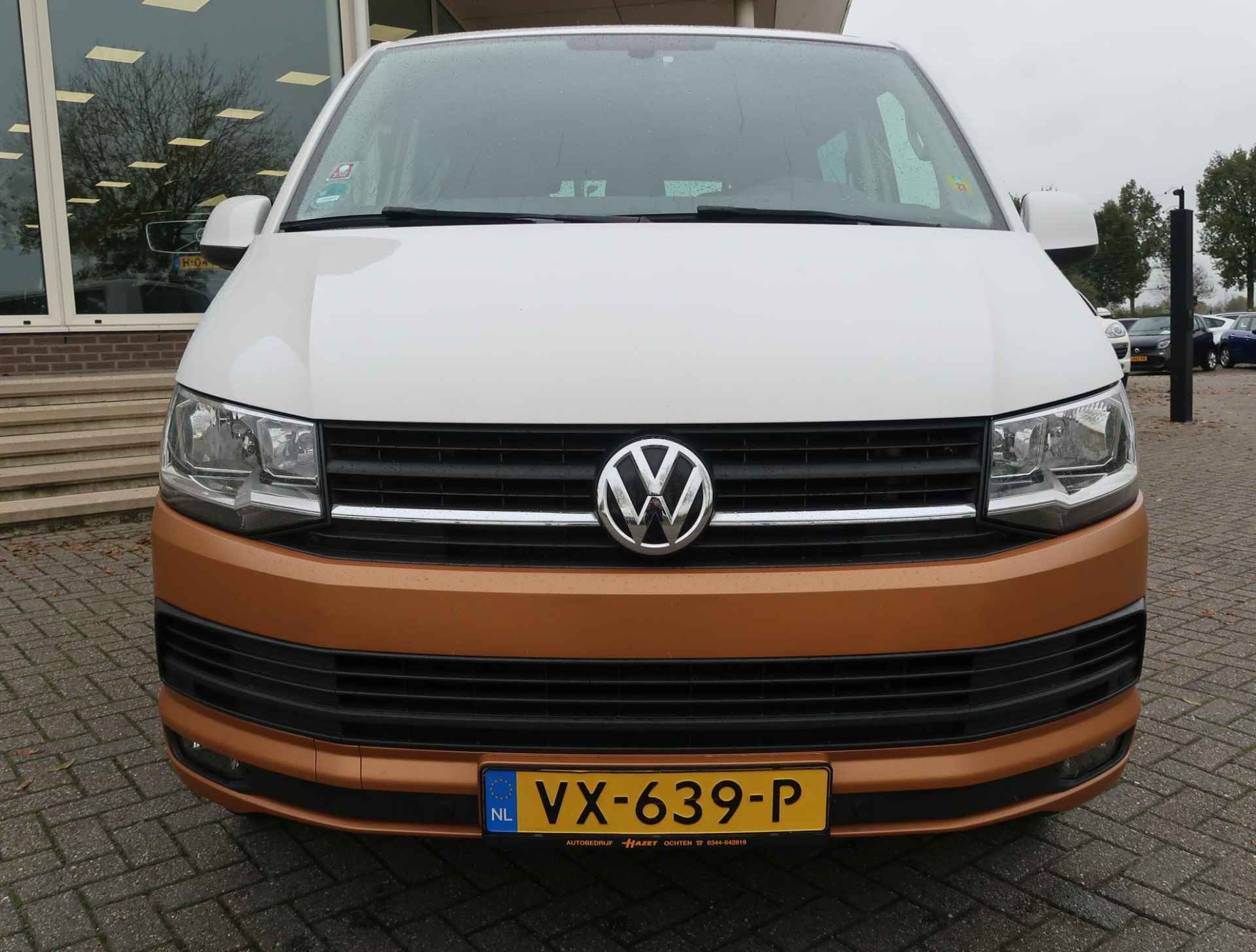 Volkswagen Transporter 2.0 TDI 150 PK DSG *MARGE* DUBBEL CABINE L2H1 EURO 6 + 2500 KG TREKHAAK - 7/27