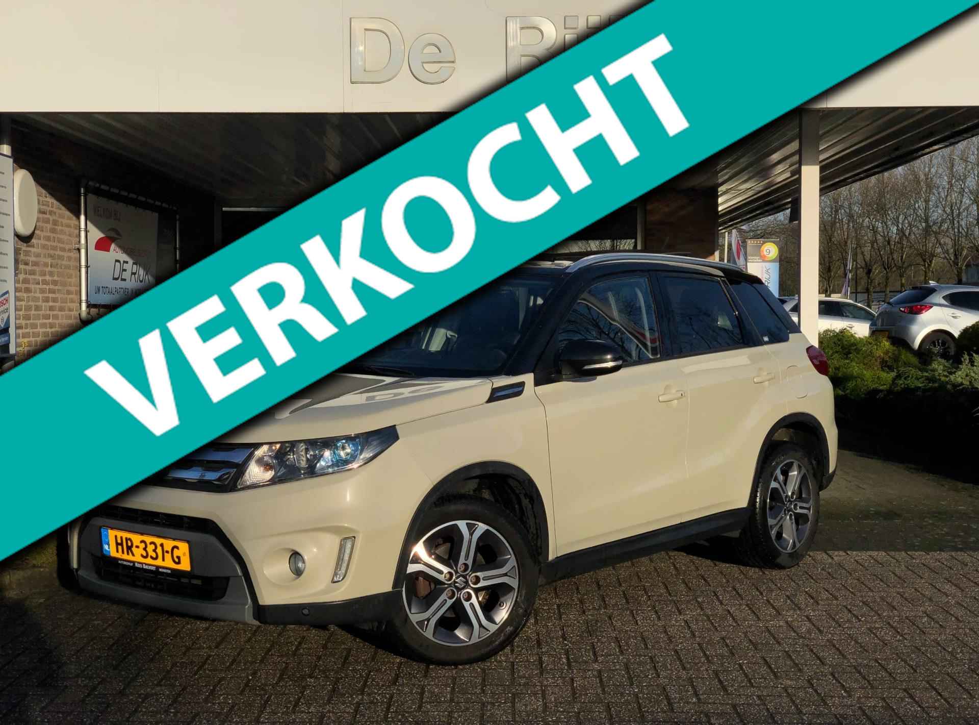 Suzuki Vitara 1.6 High Executive | Schuifdak, Leder/Alcantara, ACC, Camera, Stoelverw., Keyless, Navi/ Carplay/Android | NAP | - 1/40