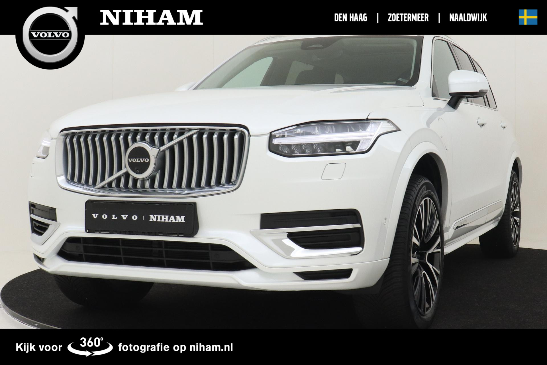 Volvo XC90 T8 AWD RECHARGE ULTIMATE BRIGHT -PANO.DAK|360°CAM|HK-AUDIO|TREKHAAK|ALL SEASON BANDEN