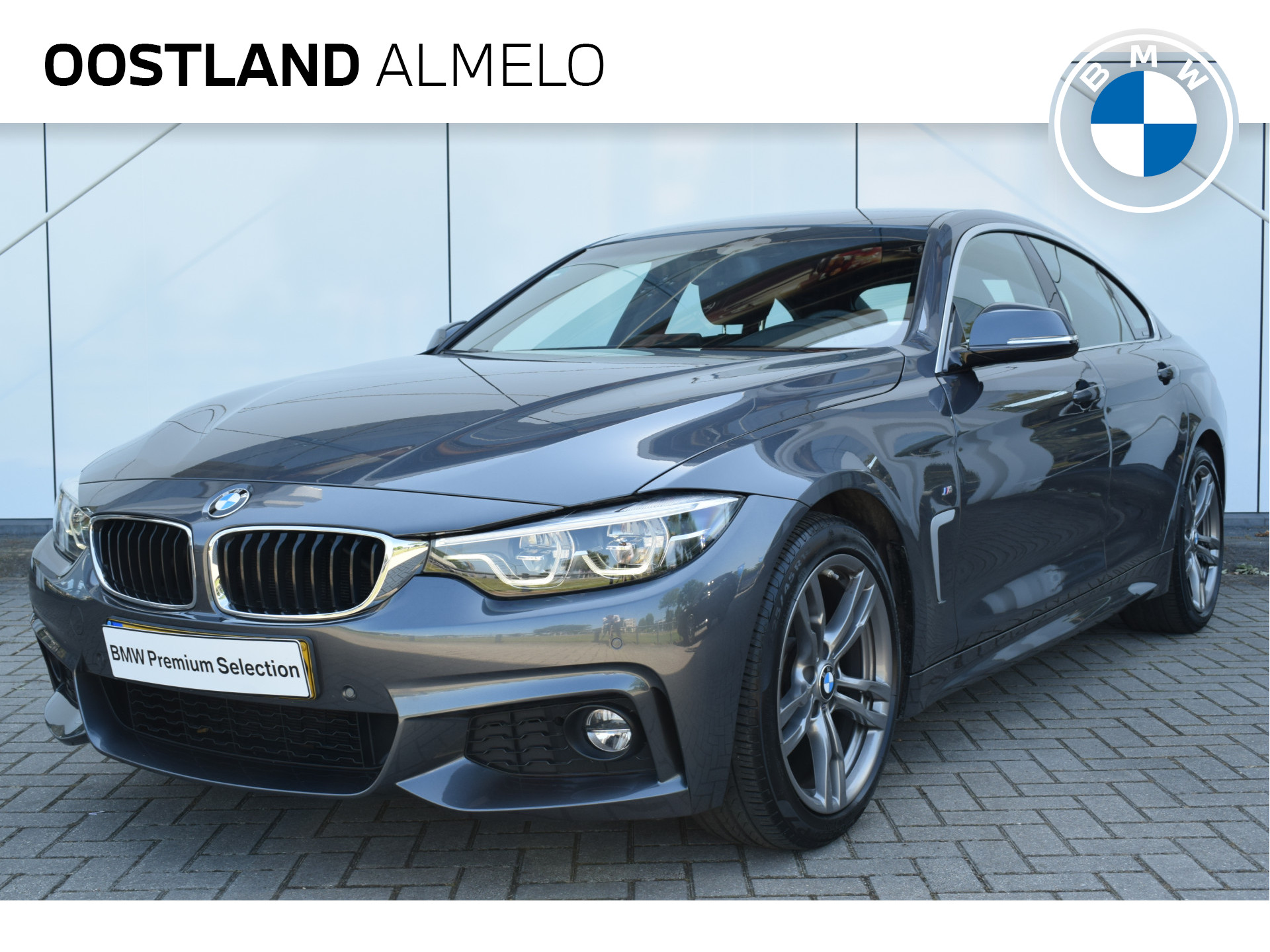 BMW 4 Serie Gran Coupé 420i High Executive M Sport Automaat / Sportstoelen / Adaptieve LED / M Sportonderstel / Navigatie Professional / Stoelverwarming / Leder