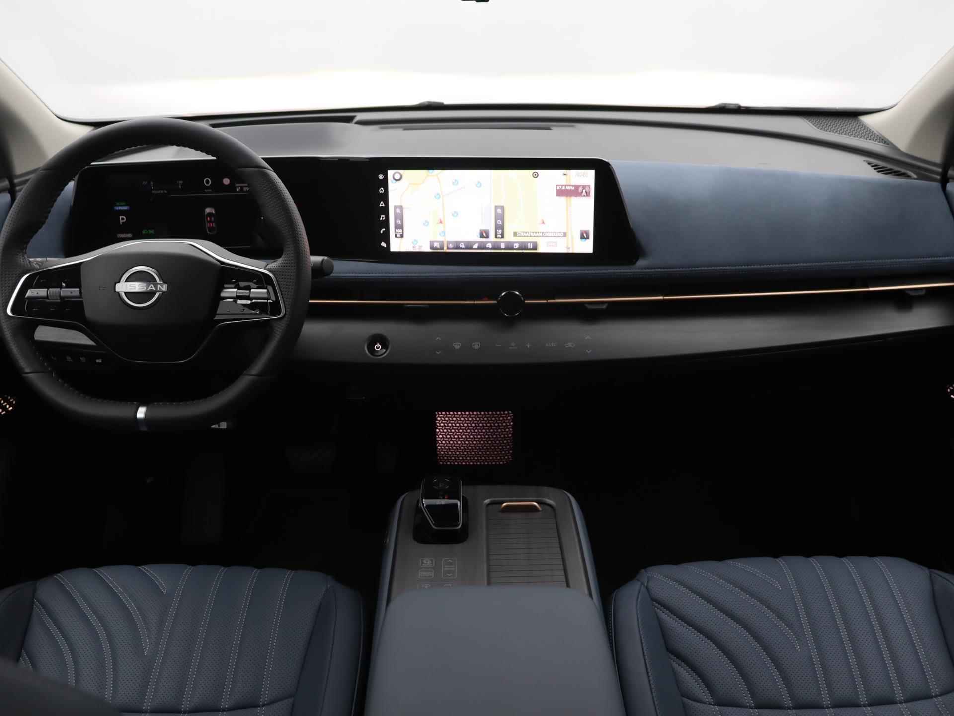 Nissan Ariya e-4ORCE Evolve+ 87 kWh Leather | ACC | e-Pedal | Stoelverwarming voor + achter | Panoramadak | Elektrisch verstelbaar armsteun | Digitale binnenspiegel - 10/30