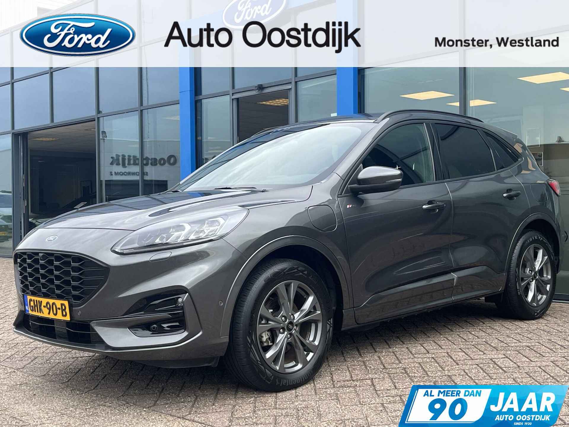 Ford Kuga 2.5 PHEV ST-Line X 225PK Adaptieve Cruise Camera Voorruitverwarming Stoelverwarming Blind-Spot Navi Climate Keyless B&O Full LED *1500KG Trekgewicht* - 1/31