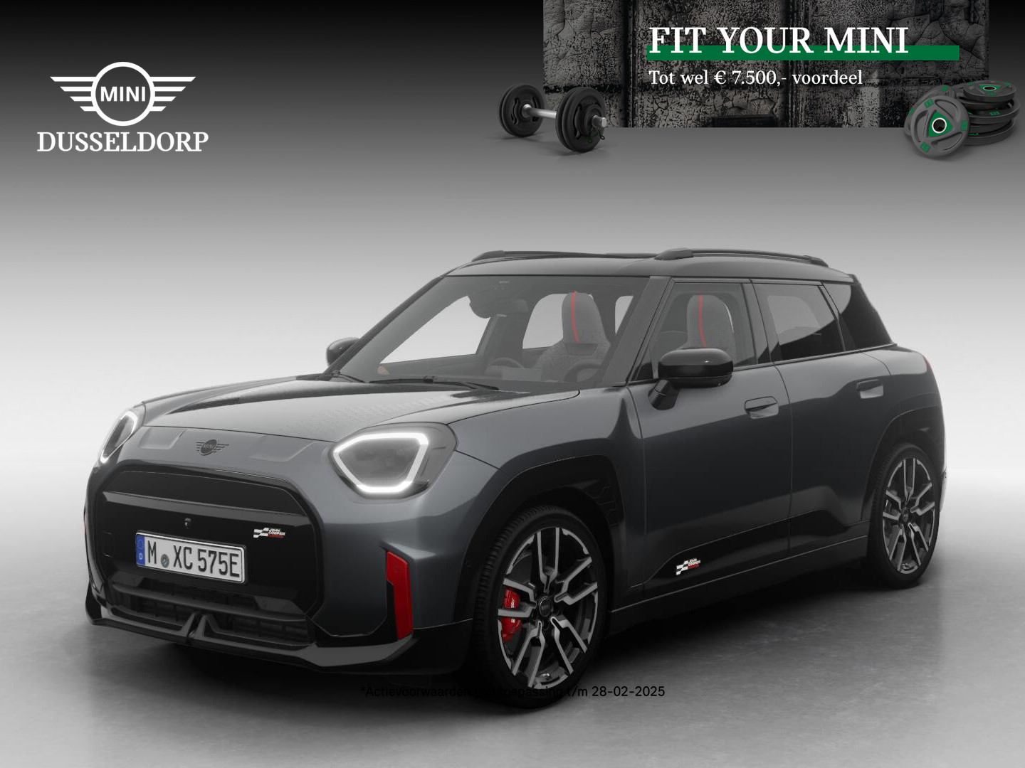 MINI Aceman John Cooper Works Pakket L PRIVATE LEASE EUR 699,- (48 mnd/10.000 km)