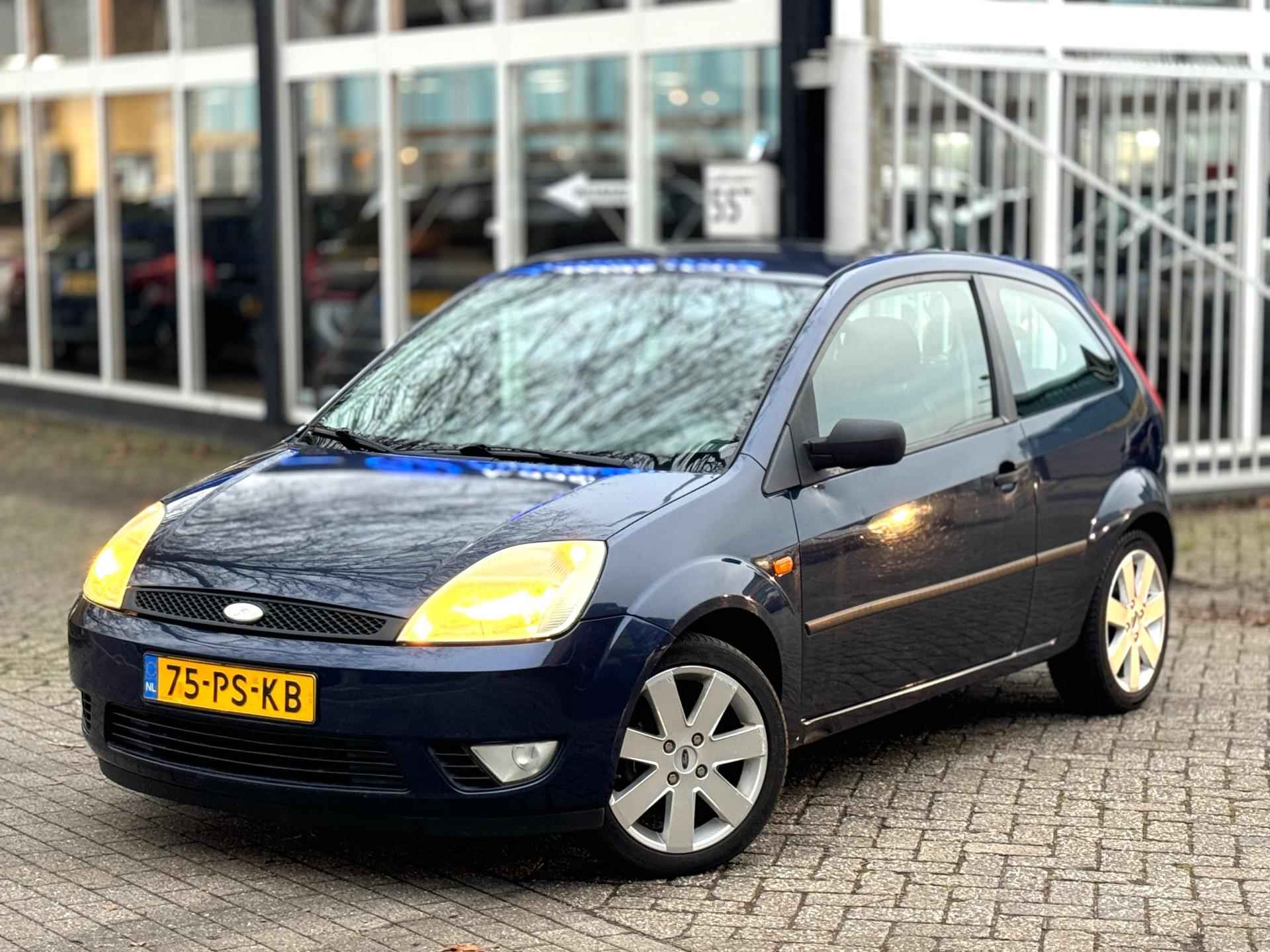 Ford Fiesta 1.4-16V|Airco|LM velgen|Lage KM|Nieuwe APK|Boekjes|Topstaat - 7/37