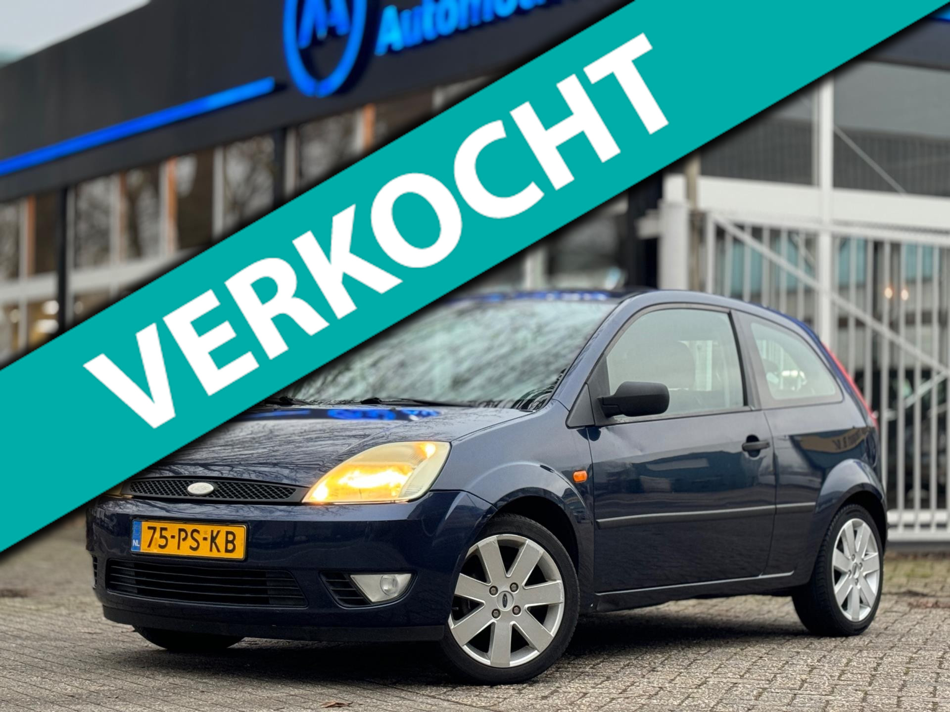 Ford Fiesta 1.4-16V Airco LM velgen Lage KM Nieuwe APK Boekjes Topstaat