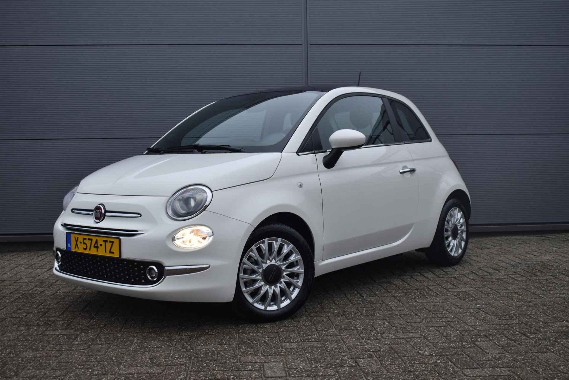 Fiat 500 1.0 Hybrid Dolcevita Cruise Control Climate Controle LM Velgen Panoramadak - 8/31