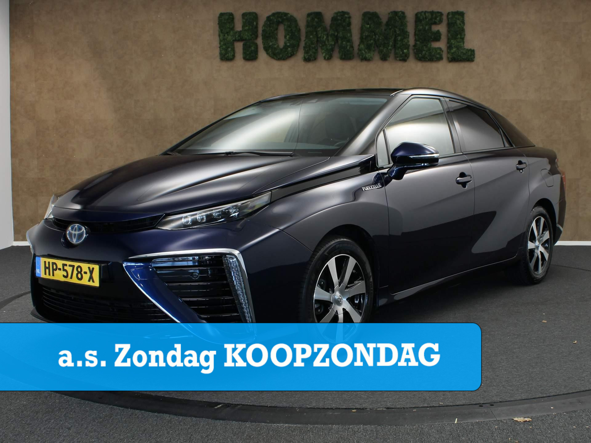 Toyota Mirai FCV Executive - ORIGINEEL NEDERLANDSE AUTO - DEALER ONDERHOUDEN - STOEL- EN ACHTERBANKVERWARMING - STUURVERWARMING - ZEER RIJK UITGERUSTE AUTO!