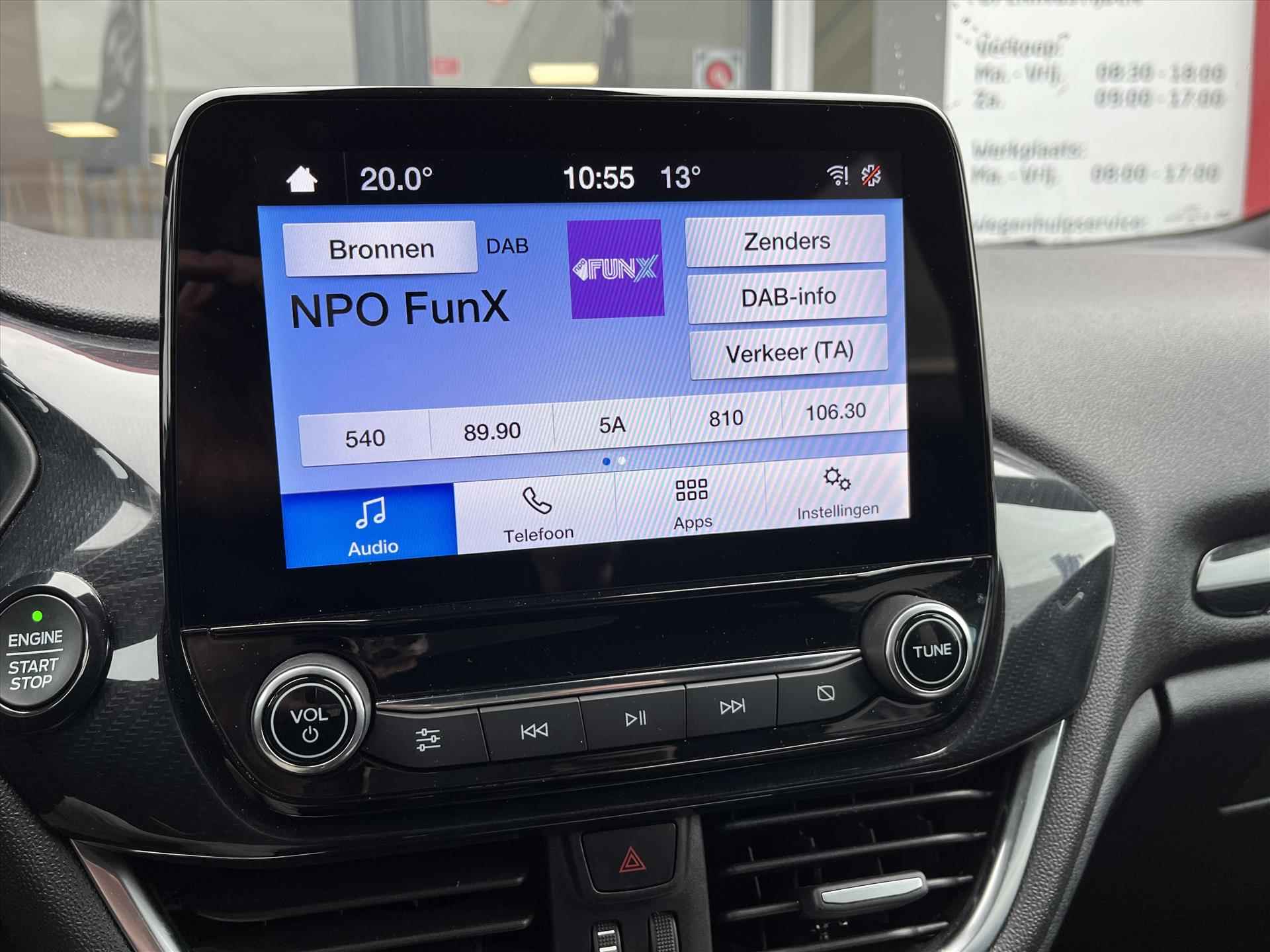 Ford Fiesta 1.0 EcoBoost Hybrid 125pk ST-Line | Climatronic | Navigatie via Carplay | Apple/Android carplay | - 15/27