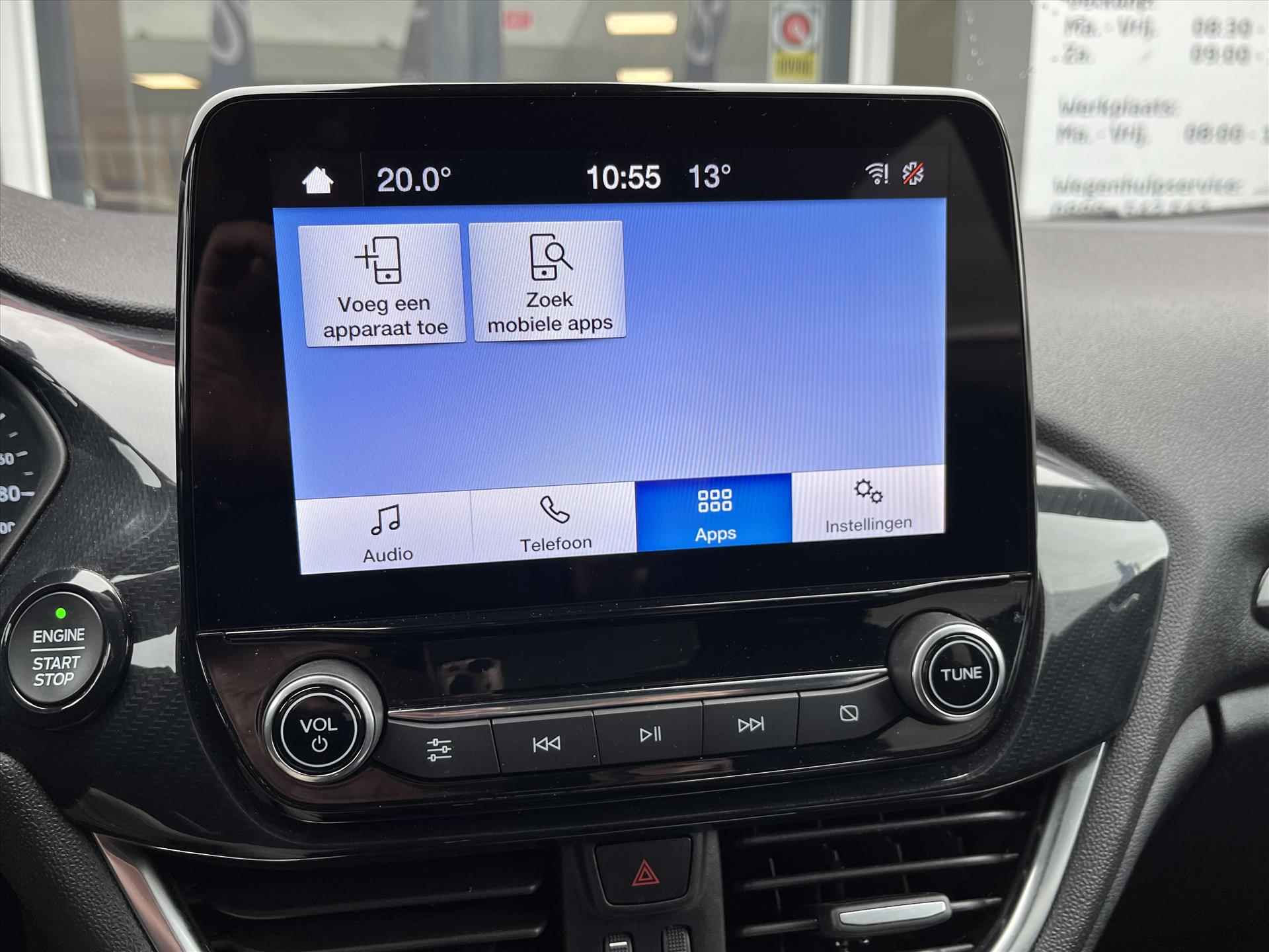 Ford Fiesta 1.0 EcoBoost Hybrid 125pk ST-Line | Climatronic | Navigatie via Carplay | Apple/Android carplay | - 18/27