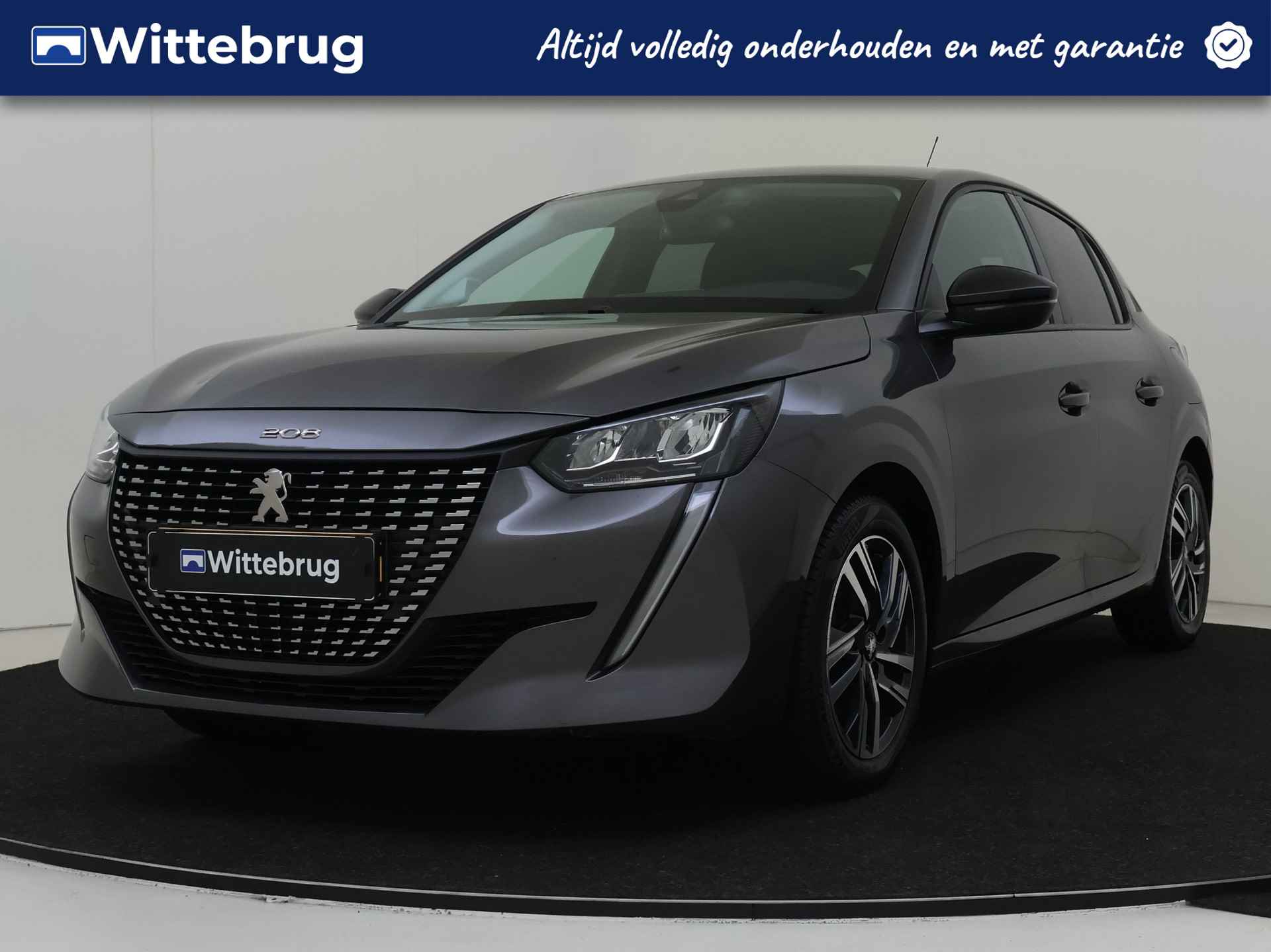 Peugeot 208 1.2 101pk Allure Pack Automaat | Apple Carplay | Parkeersensoren | Climate Control - 1/35