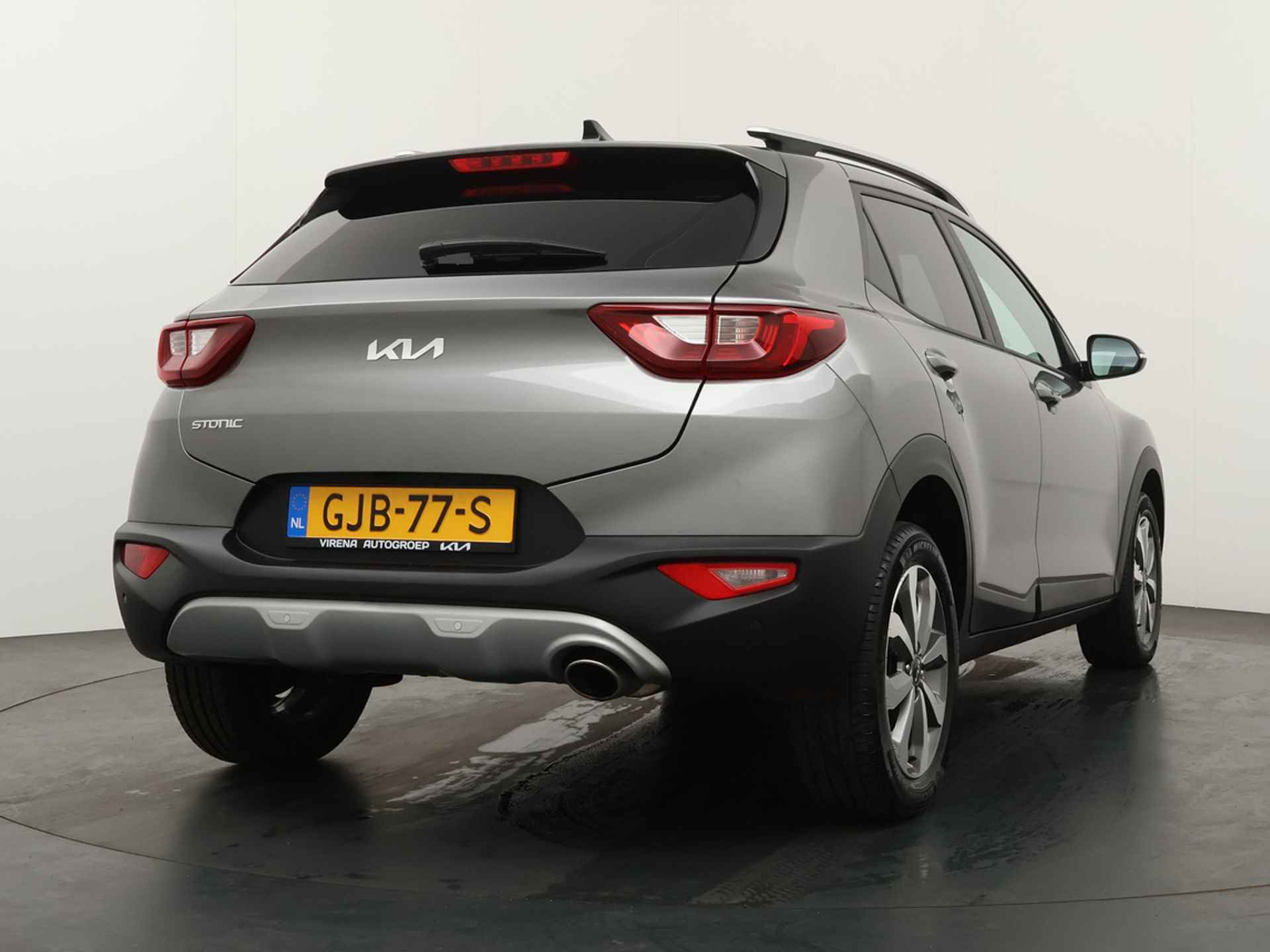 Kia Stonic 1.0 T-GDi MHEV DynamicPlusLine - Stoel/Stuur Verwarming - Cruise Control - Keyless Entry - Climate Control - Apple/Android Carplay - Fabrieksgarantie tot 08-2031 - 8/44