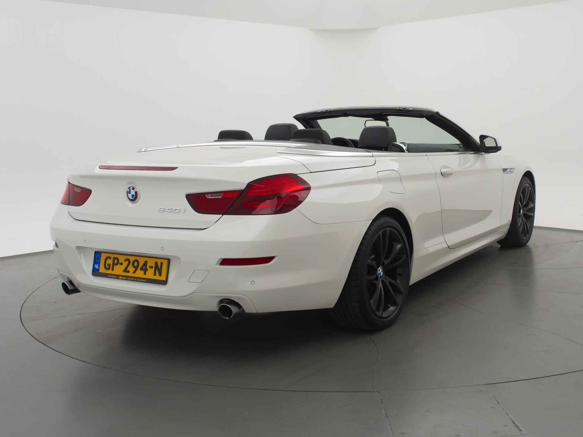 BMW 6-serie Cabrio 640i H.E. 320 PK AUT. *BTW* + LEDER / HEAD-UP / VIRTUAL COCKPIT - 3/45