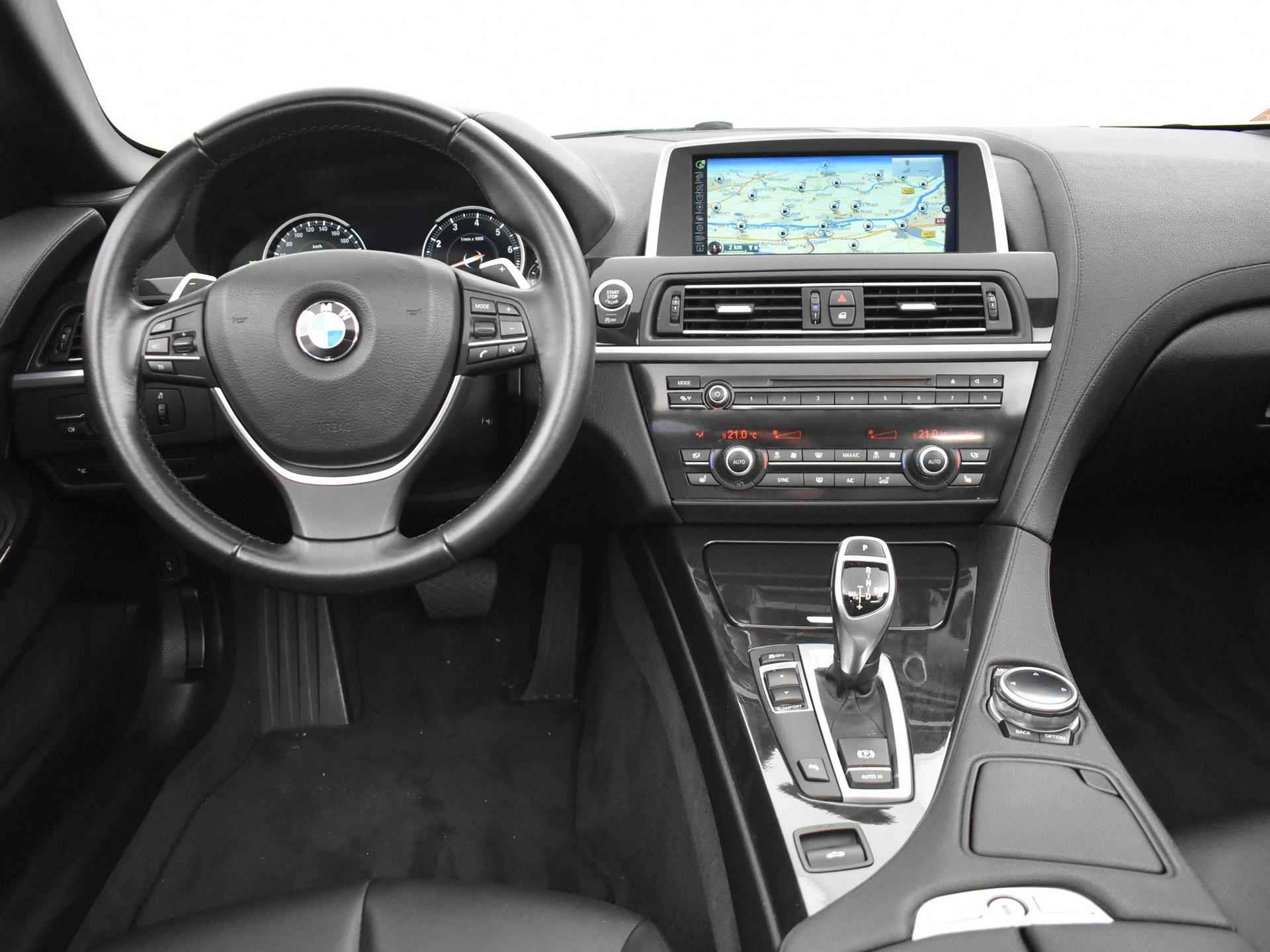 BMW 6-serie Cabrio 640i H.E. 320 PK AUT. *BTW* + LEDER / HEAD-UP / VIRTUAL COCKPIT - 4/45