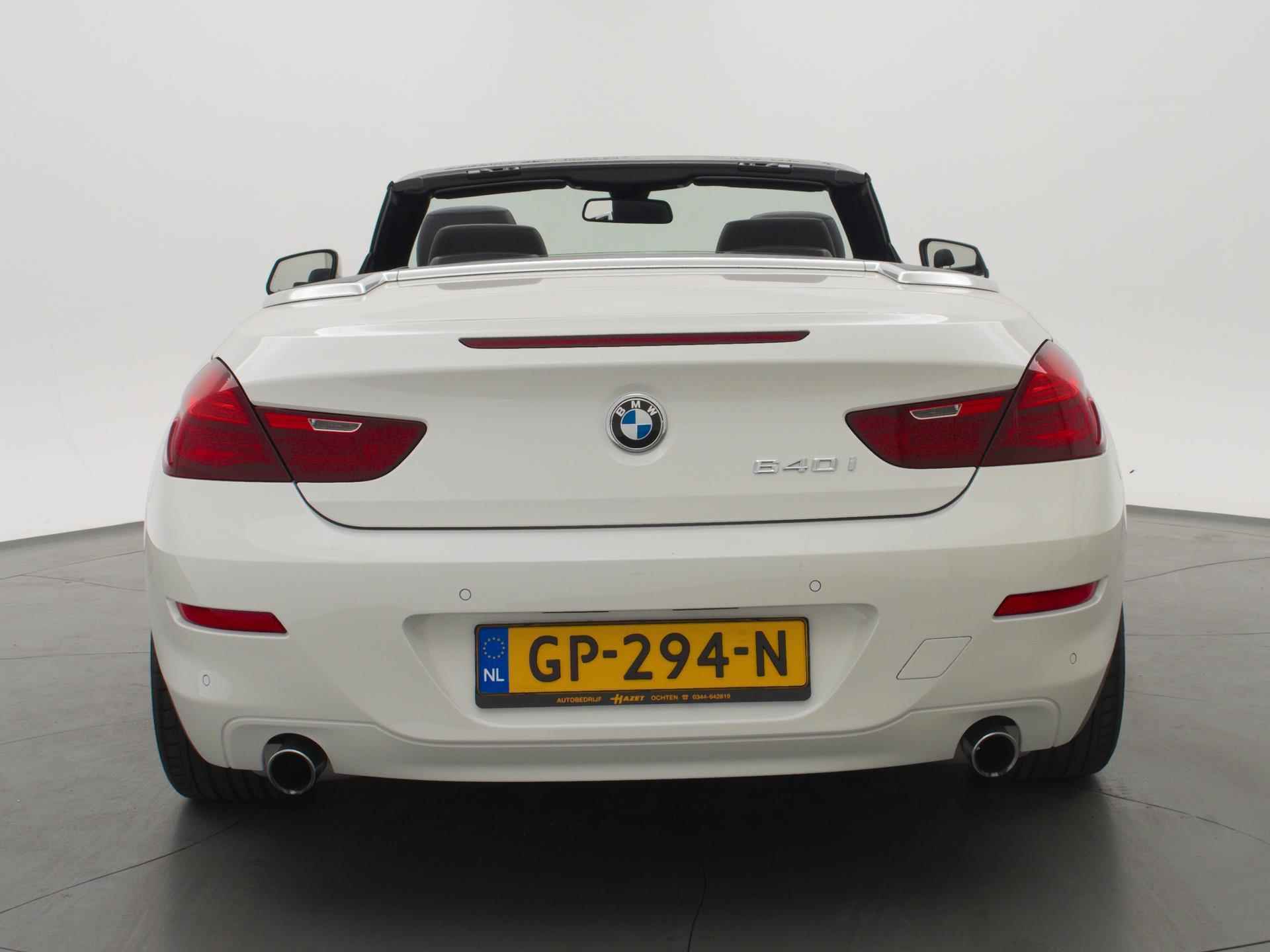 BMW 6-serie Cabrio 640i H.E. 320 PK AUT. *BTW* + LEDER / HEAD-UP / VIRTUAL COCKPIT - 8/45