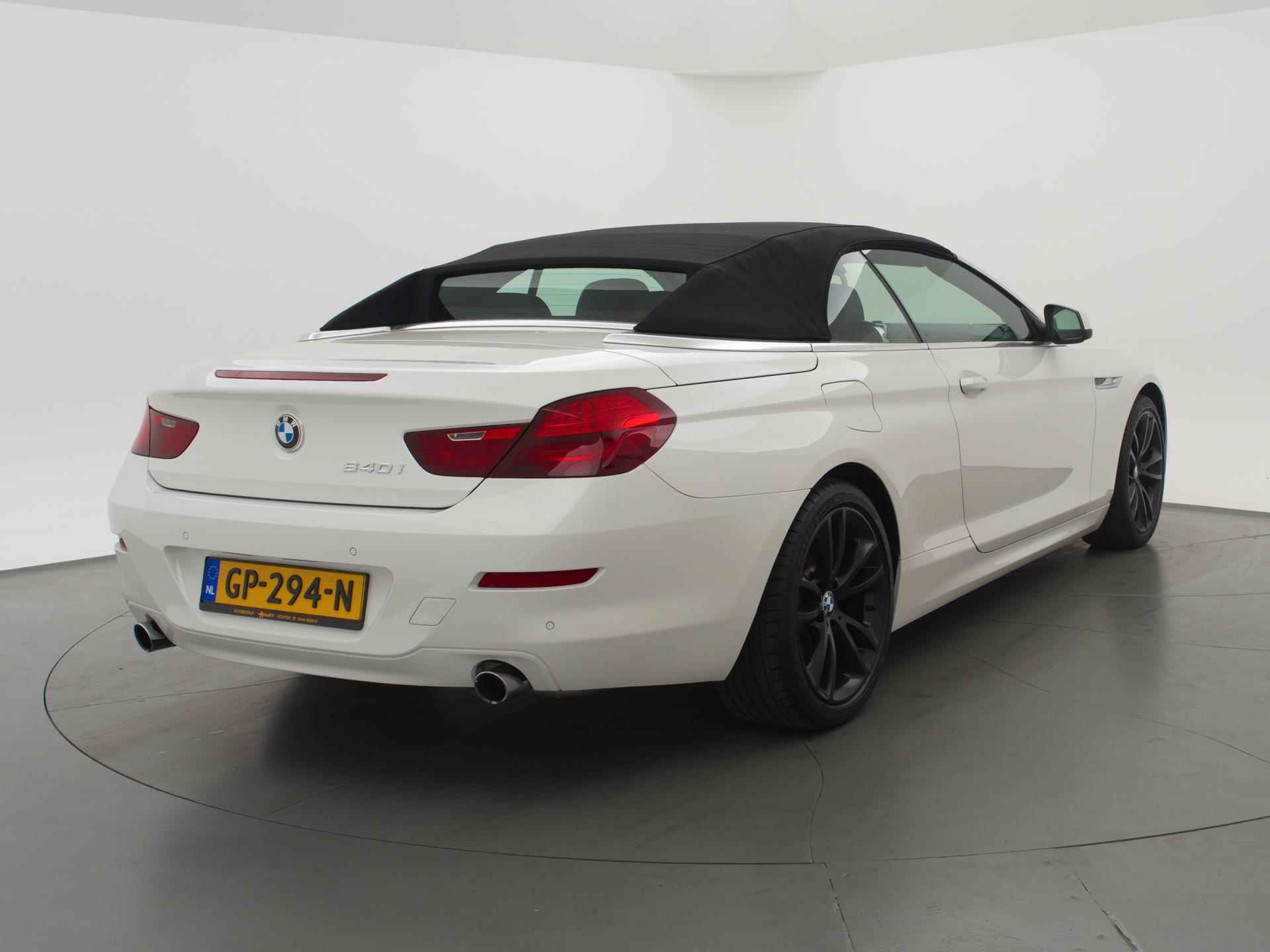 BMW 6-serie Cabrio 640i H.E. 320 PK AUT. *BTW* + LEDER / HEAD-UP / VIRTUAL COCKPIT - 40/45