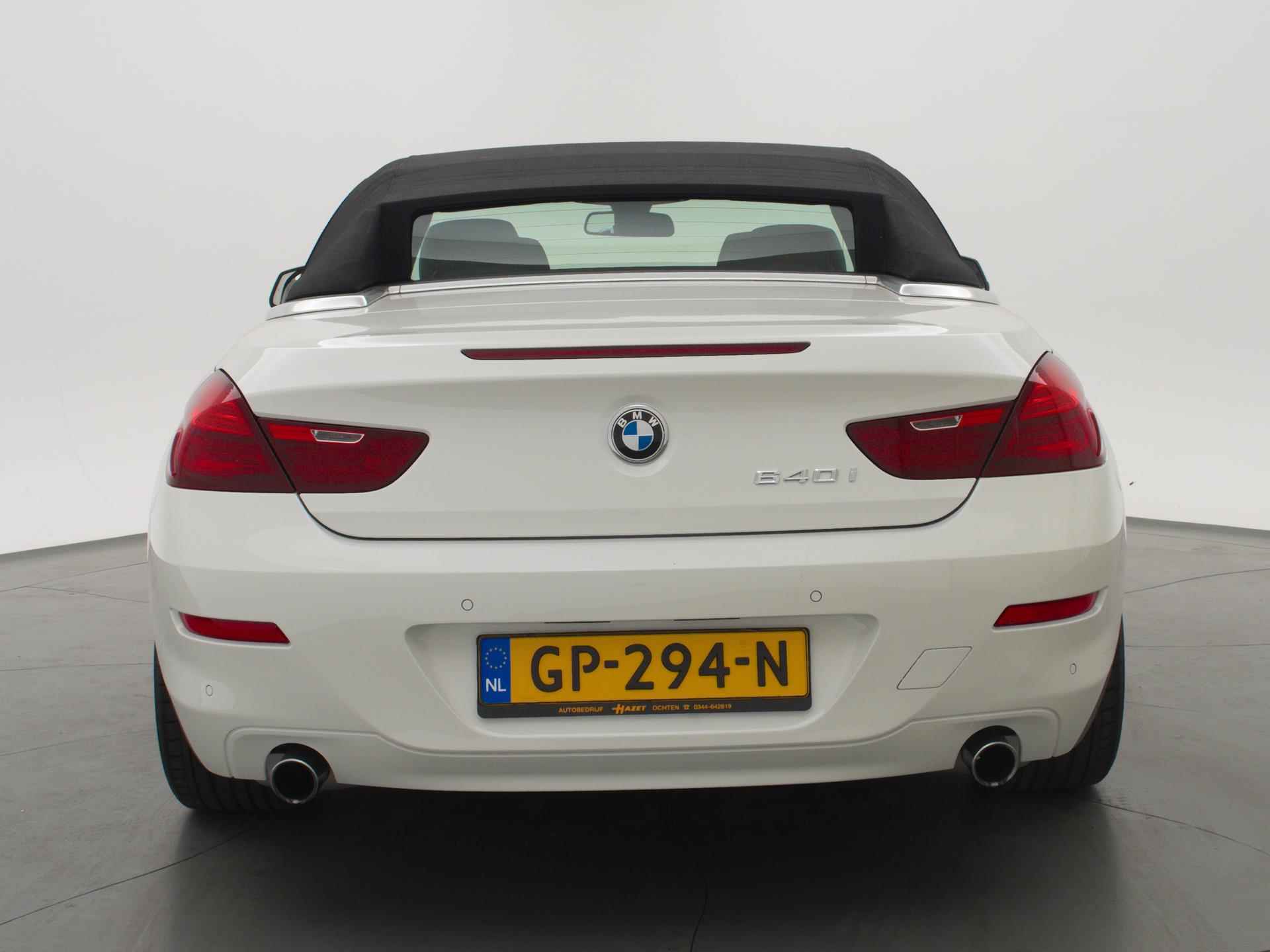 BMW 6-serie Cabrio 640i H.E. 320 PK AUT. *BTW* + LEDER / HEAD-UP / VIRTUAL COCKPIT - 43/45